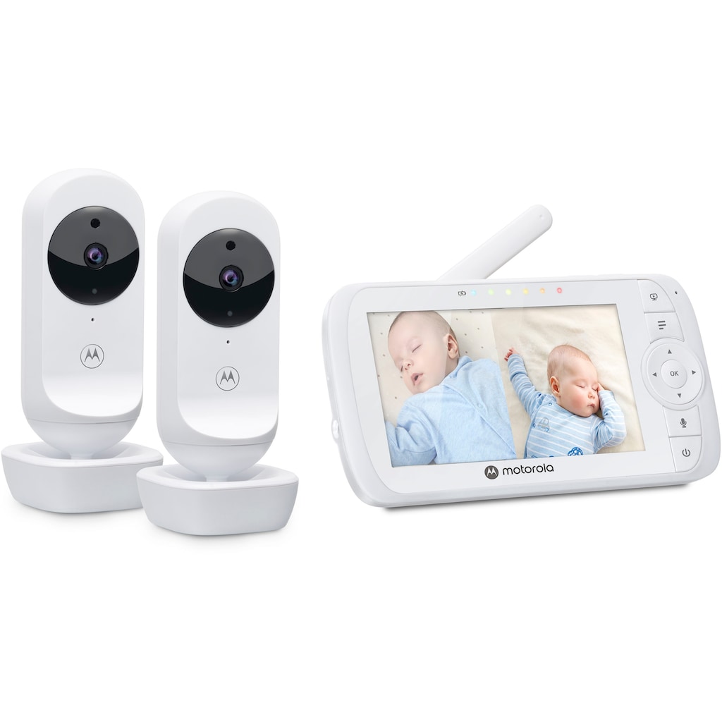 Motorola Babyphone »Video Nursery VM 35-2 Twin 2x Kameras«