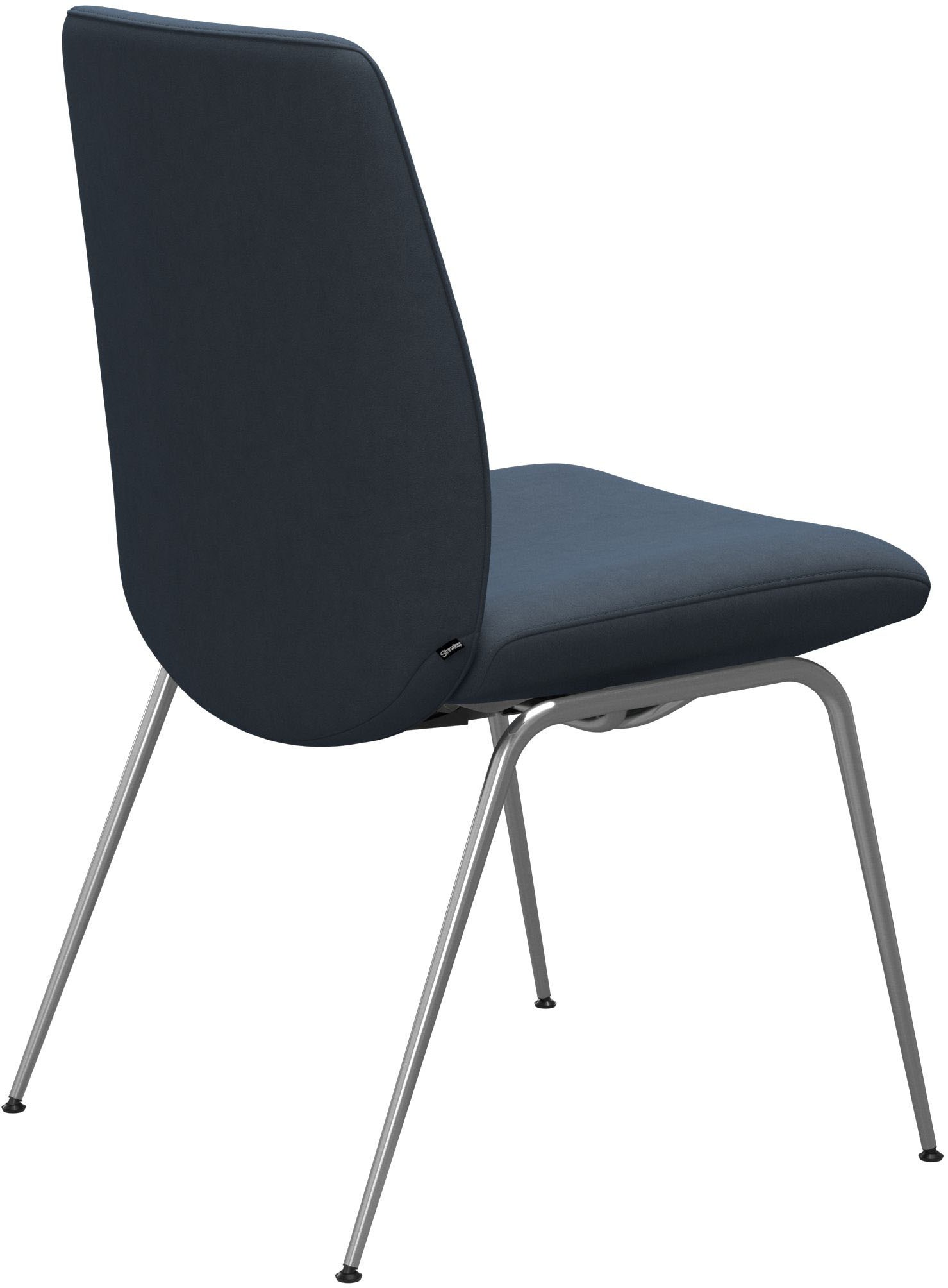 Stressless® Polsterstuhl »Laurel«, Microfaser DINAMICA, Low Back, Größe L, mit Beinen aus Stahl in Chrom glänzend