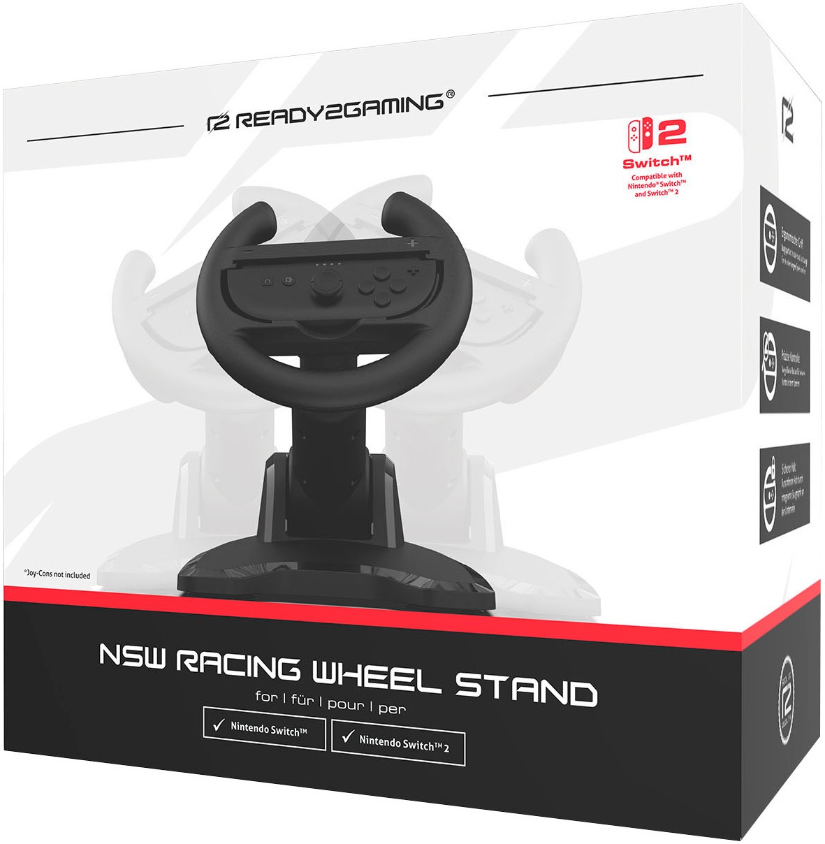Ready2gaming Controller »Switch 2 Lenkrad Stand für Joycon Controler«