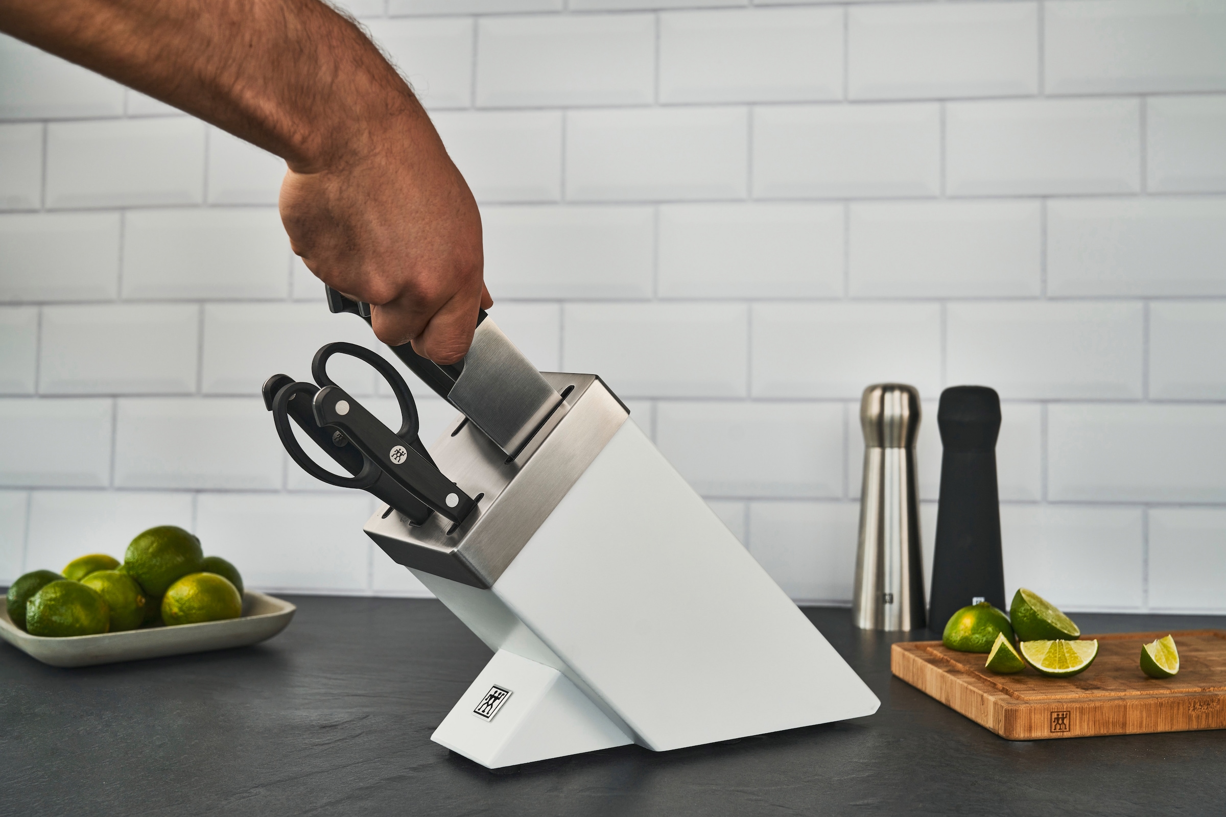 Zwilling Messerblock »Gourmet«, 7 tlg., selbstschärfend