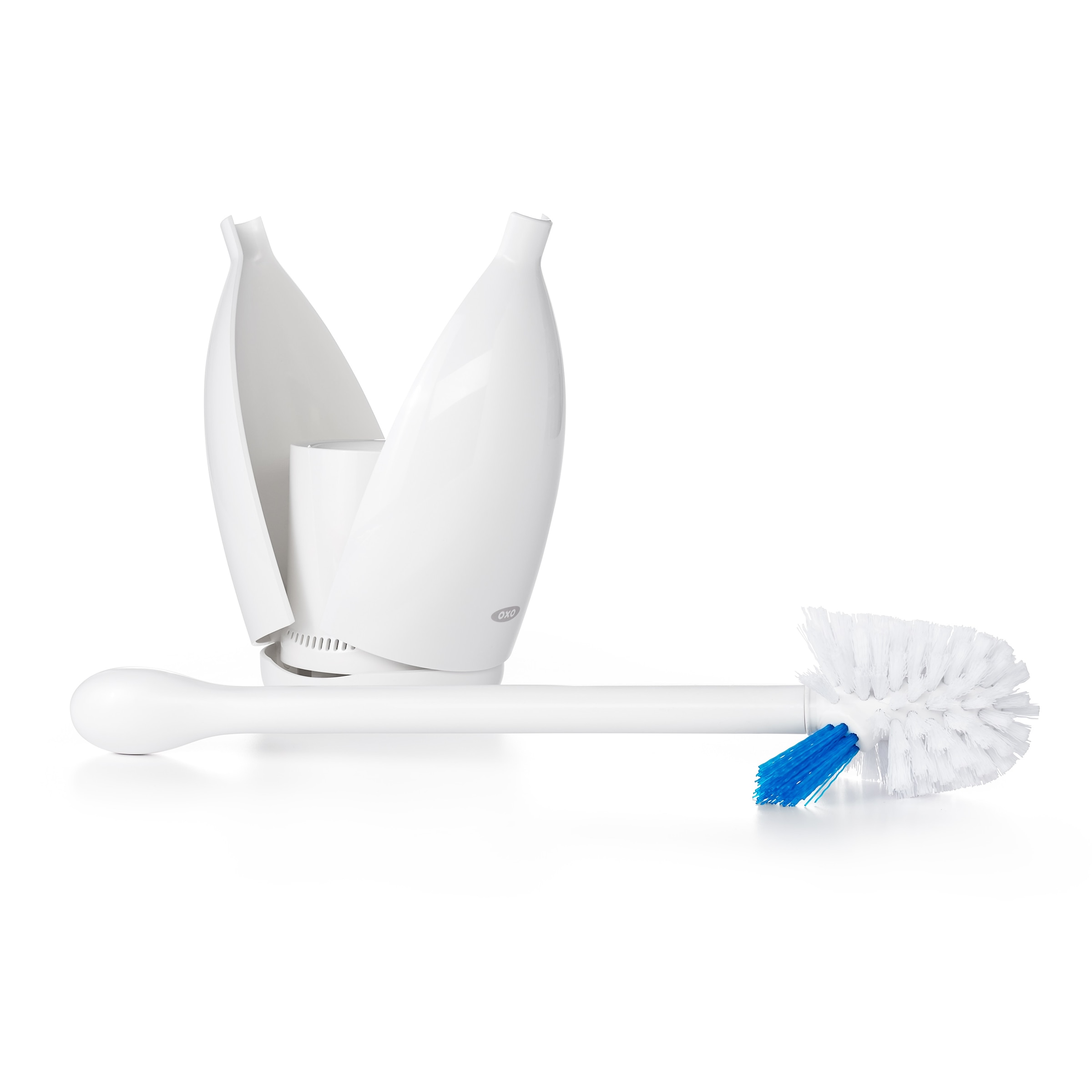 OXO Good Grips WC-Reinigungsbürste »Toilettenbürste mit Randreiniger« 2 Stk. aus Kunststoff | Nylon