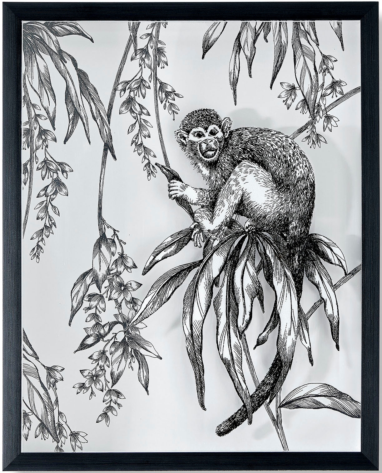 Art for the home »Saimiri (1 Monkey«, Rechnung St.) Bilderrahmen auf bestellen