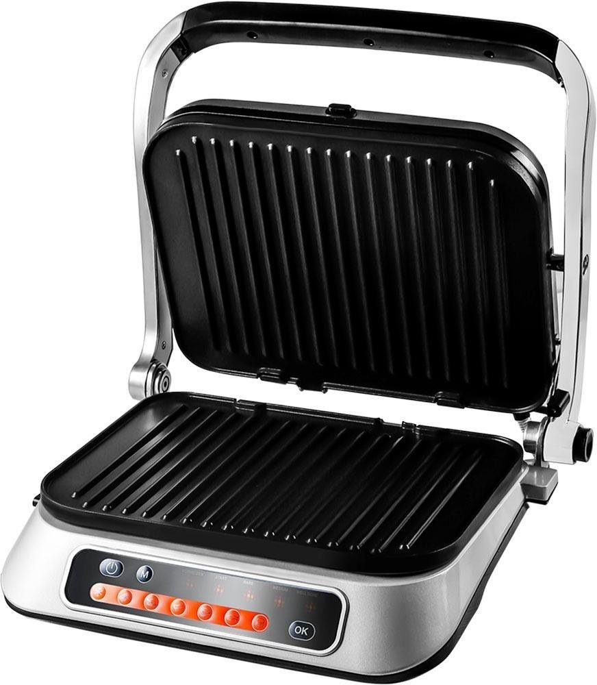 Hanseatic Kontaktgrill »83347967«, 2100 W, 7 voreingestellte Grillprogrammen, Lichtindikator