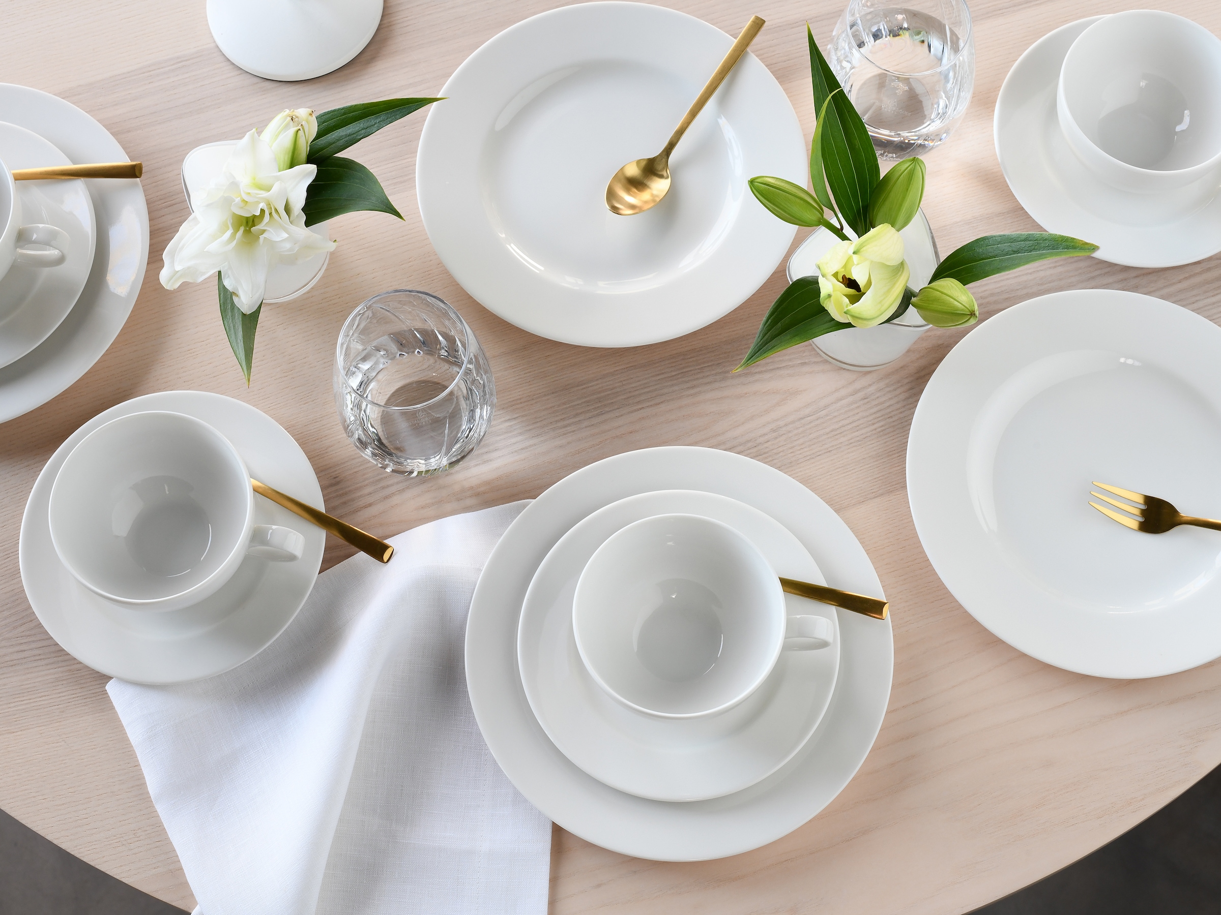 CreaTable Teeservice »Venice, Service 18-tlg.« Zeitlose Eleganz vereint mit moderner Alltagstauglichkeit