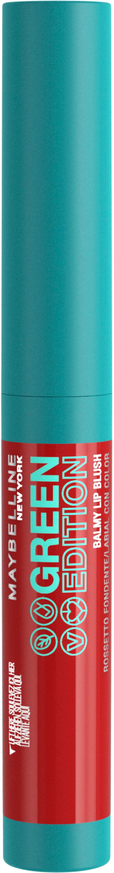 MAYBELLINE NEW YORK Lippenstift »Green Edition Balmy Lip Blush«, mit natürlichen Inhaltstoffen