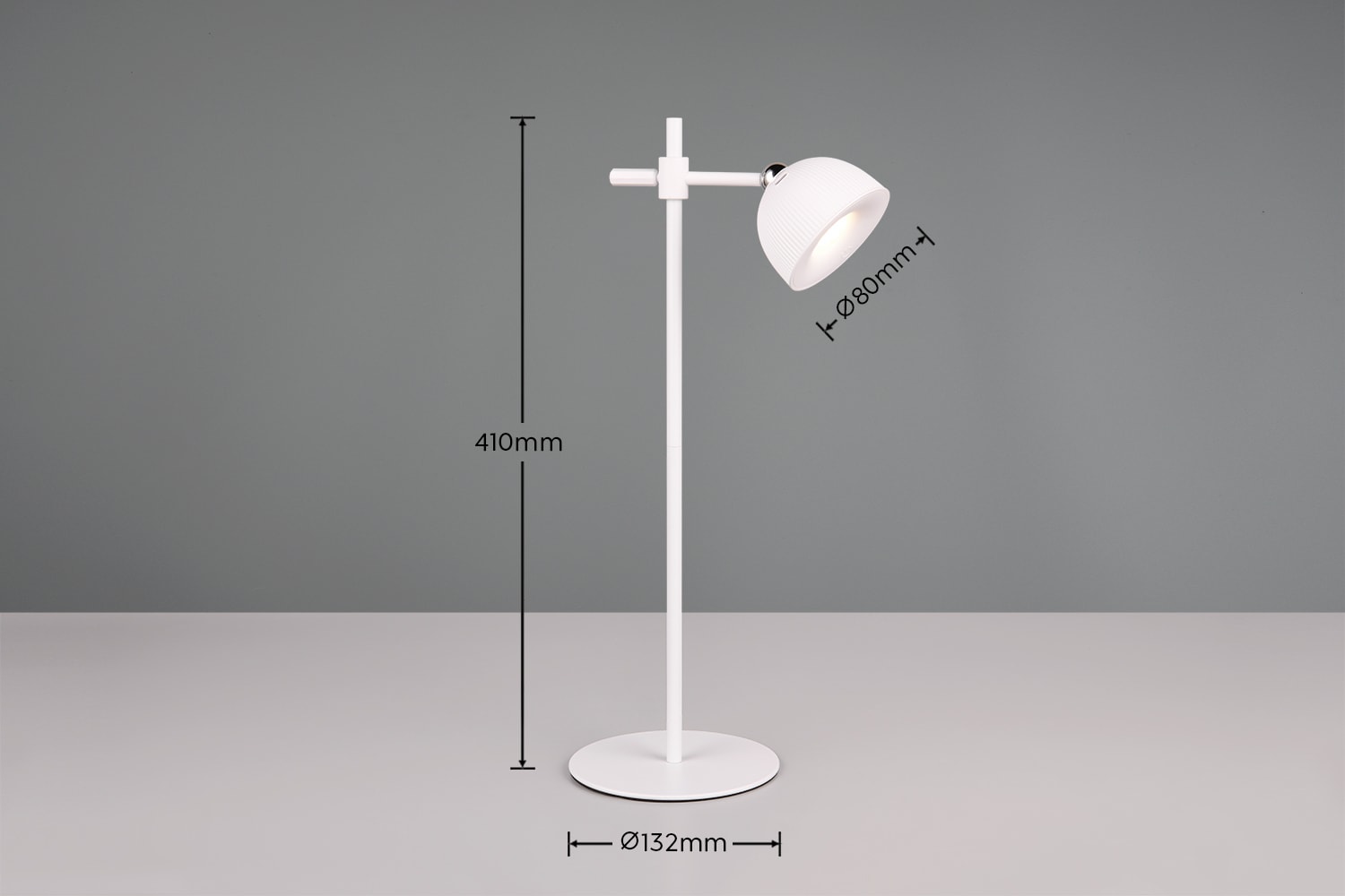 REALITY Leuchten LED Tischleuchte »MAXIMA«, 1 flammig, Leuchtmittel LED-Board | LED fest integriert, kabellose Akku Tischlampe mit Magnet-Kopf: 3 Befestigungsarten wählbar