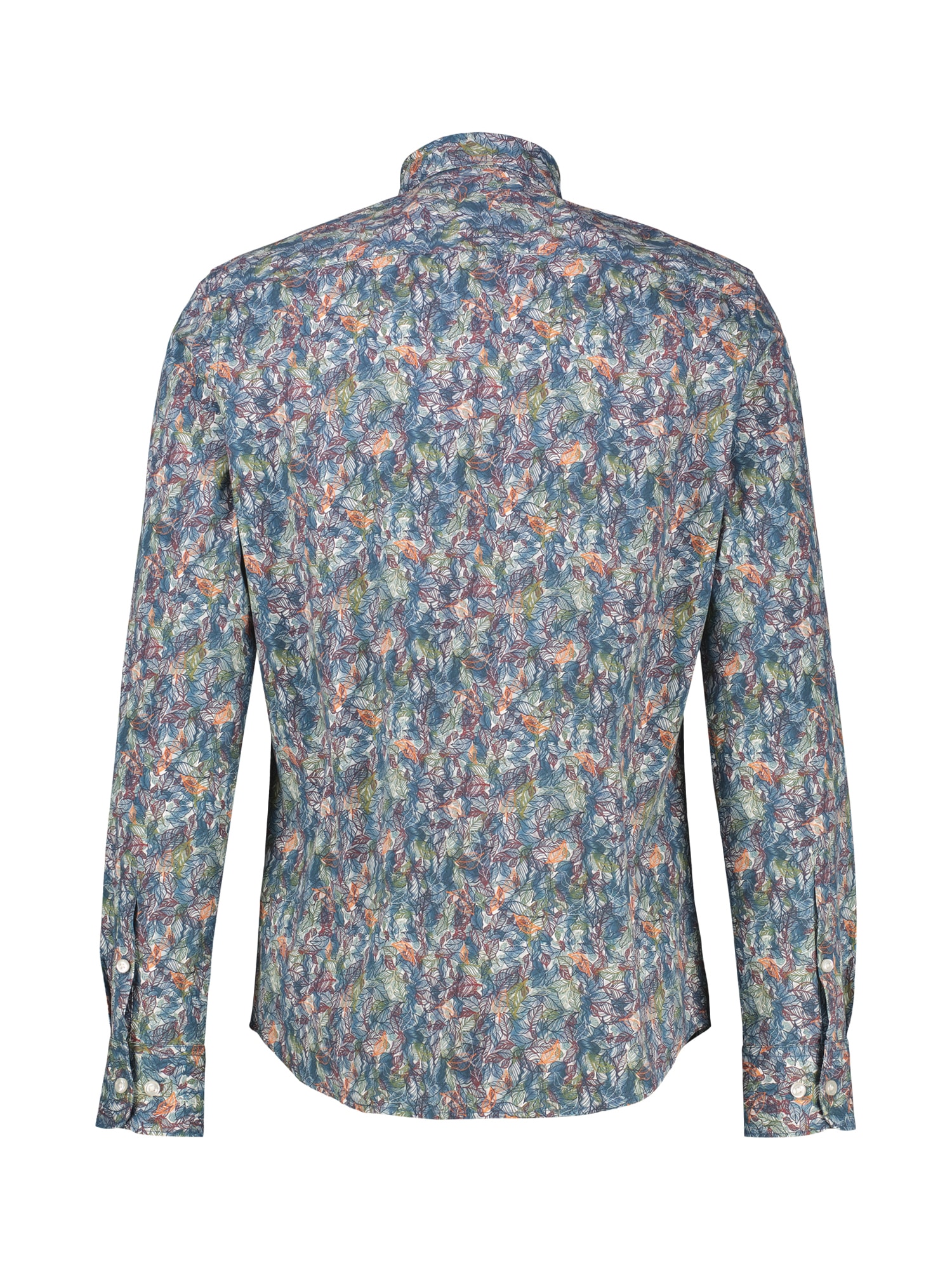 LERROS Langarmhemd »LERROS Grafisch inszeniertes Poplinhemd für Herren«