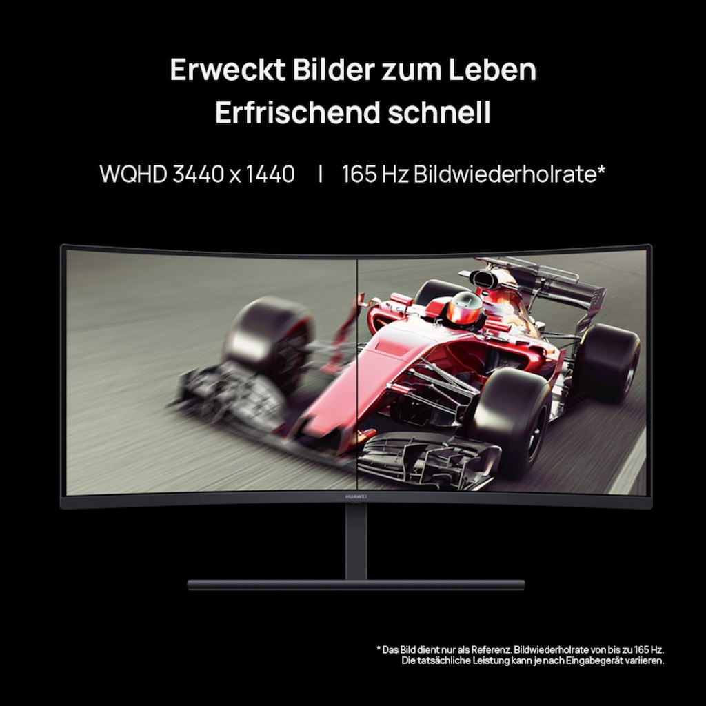 Huawei Curved-Gaming-Monitor »MateView GT Zhuque-CBA«, 86 cm/34 Zoll, 3440 x 1440 px, UWQHD, 4 ms Reaktionszeit, 165 Hz