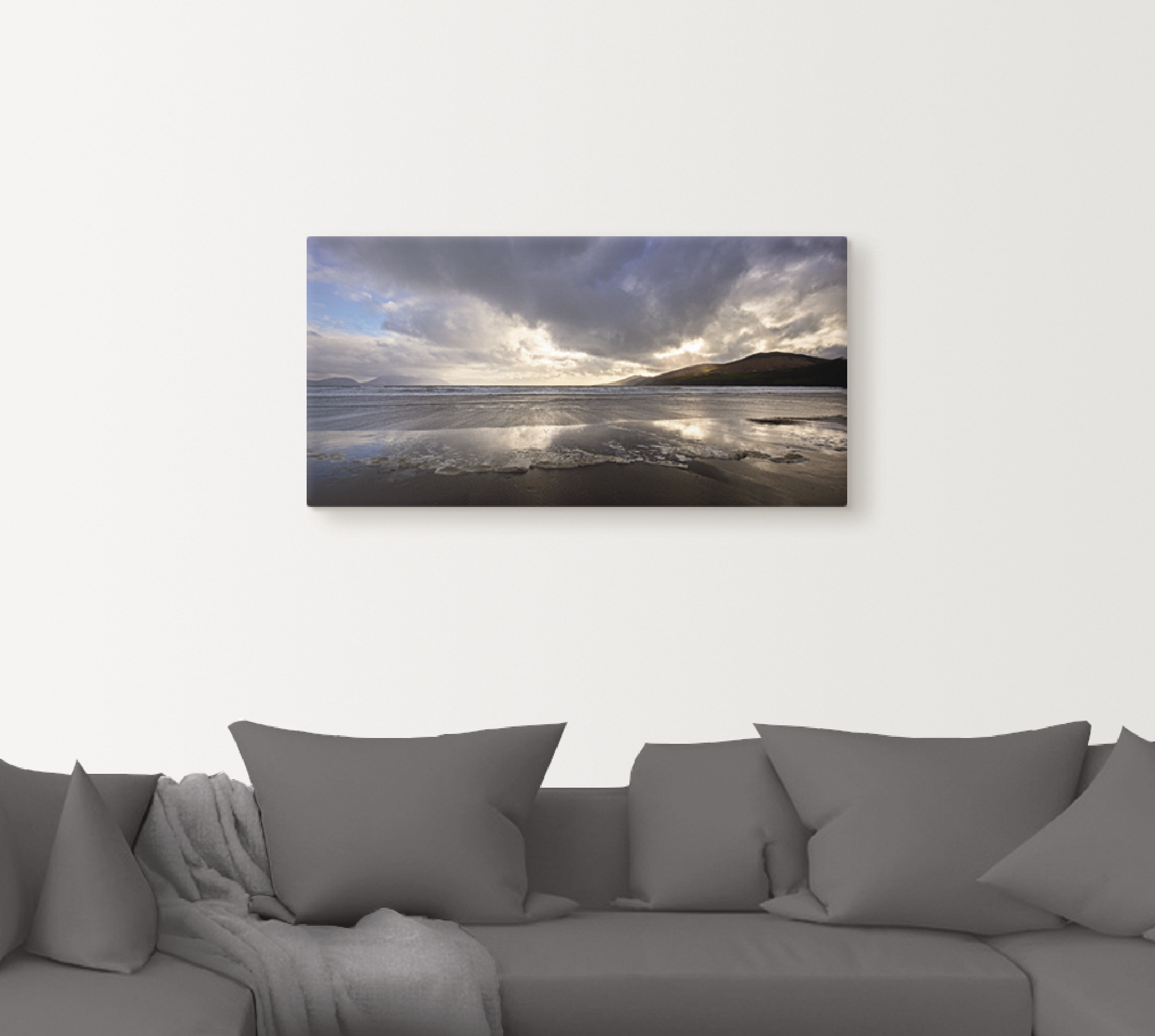 Artland Wandbild »Strandliebe II« Strand 1 Stk. tlg. als Alubild, Outdoorbi günstig online kaufen