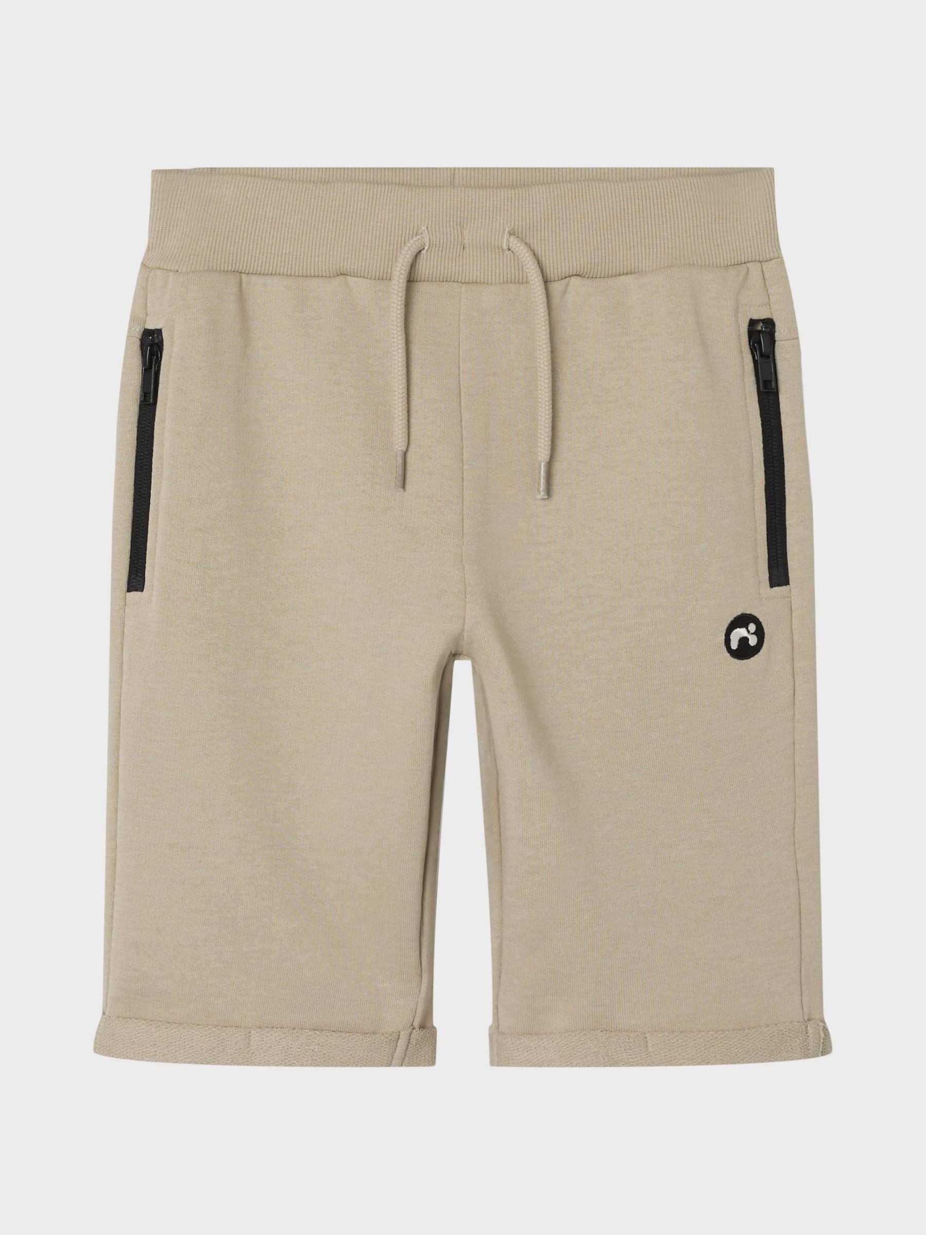 Name It Shorts »NKMVIMO SWE SHORTS BRU NOOS«, mit kontrastfarbigen Details