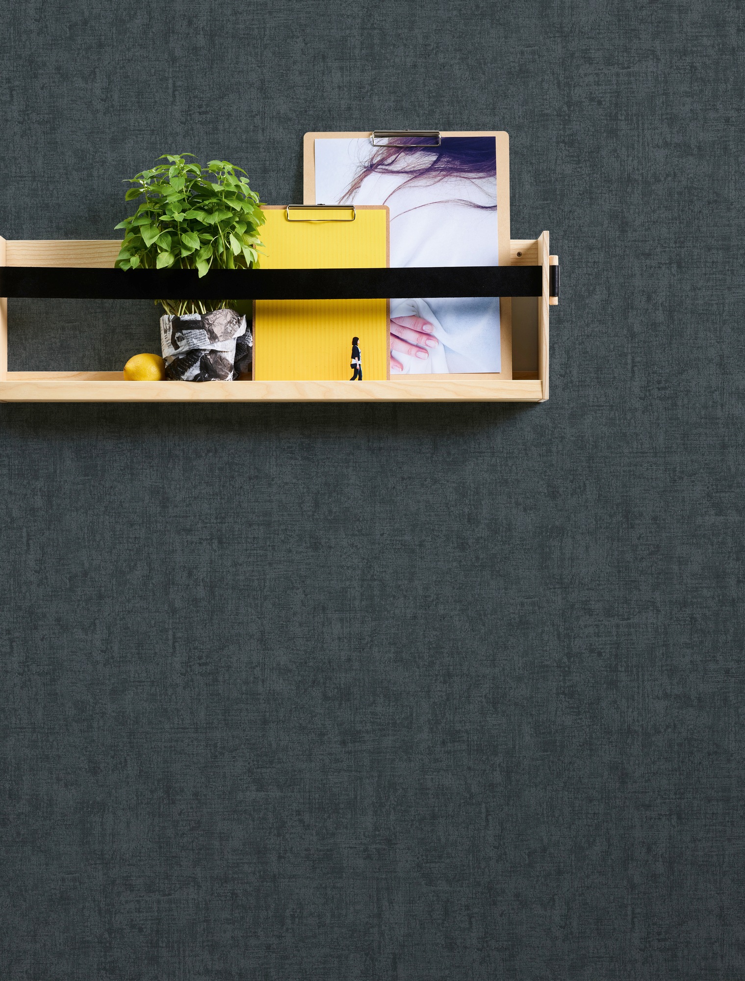 A.S. Création Vliestapete »Greenery Uni in Vintage Optik«, uni-einfarbig-unifarben, Uni Tapete einfarbig Tapeten Wohnzimmer Schlafzimmer Küche modern Büro