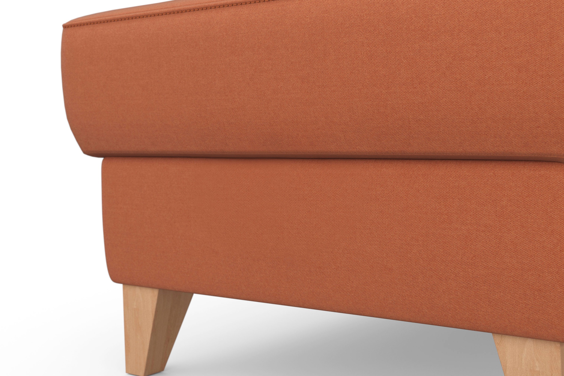 sit&more Ecksofa »Visby L-Form«, Wahlweise mit Bettfunktion und Bettkasten, frei im Raum stellbar