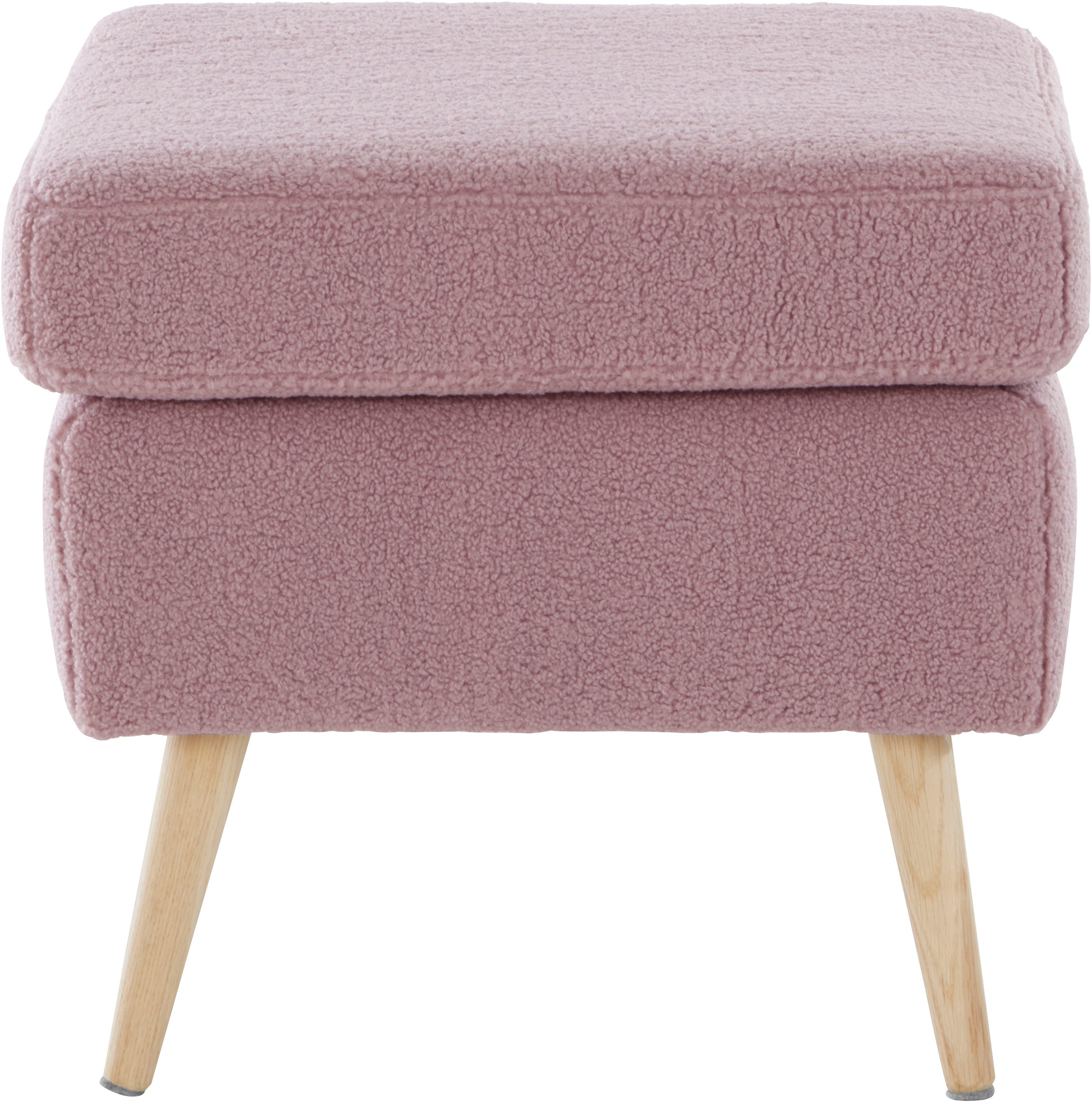 Guido Maria Kretschmer Home&Living Hocker »Salla«, Bezug auch in Luxus-Micr günstig online kaufen