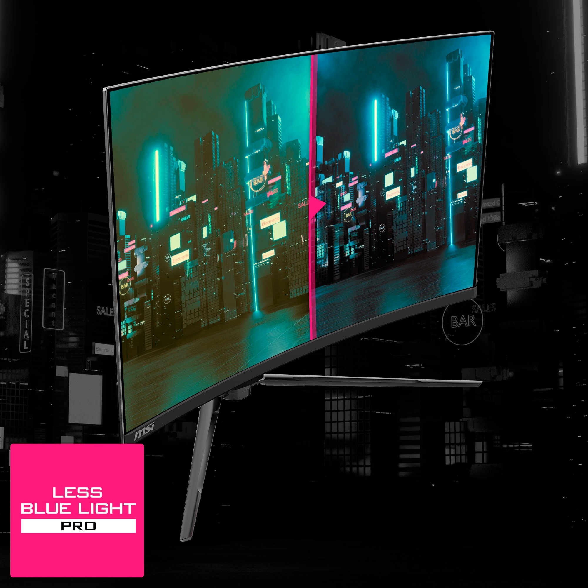 MSI Curved-Gaming-Monitor »MPG 321CURX QD-OLED«, 80 cm/32 Zoll, 3840 x 2160 px, 4K Ultra HD, 0,03 ms Reaktionszeit, 240 Hz