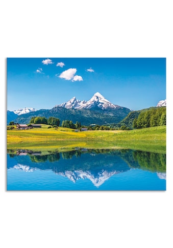 Küchenrückwand »Landschaft in den Alpen«, (1 tlg.)