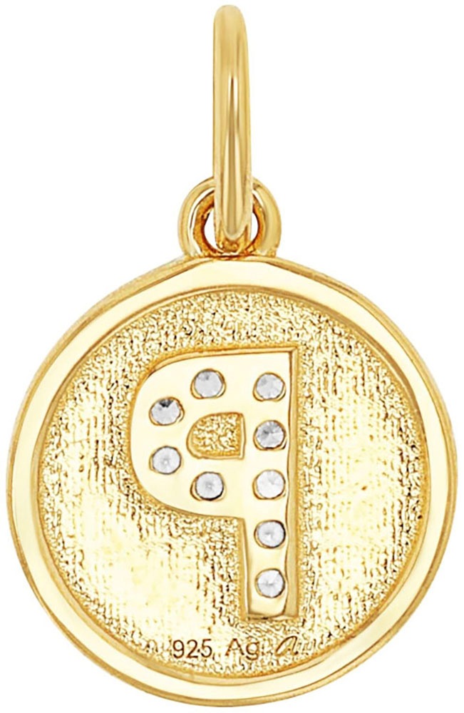 Amor Buchstabenanhänger »A-Z«  mit Zirkonia (synth.)