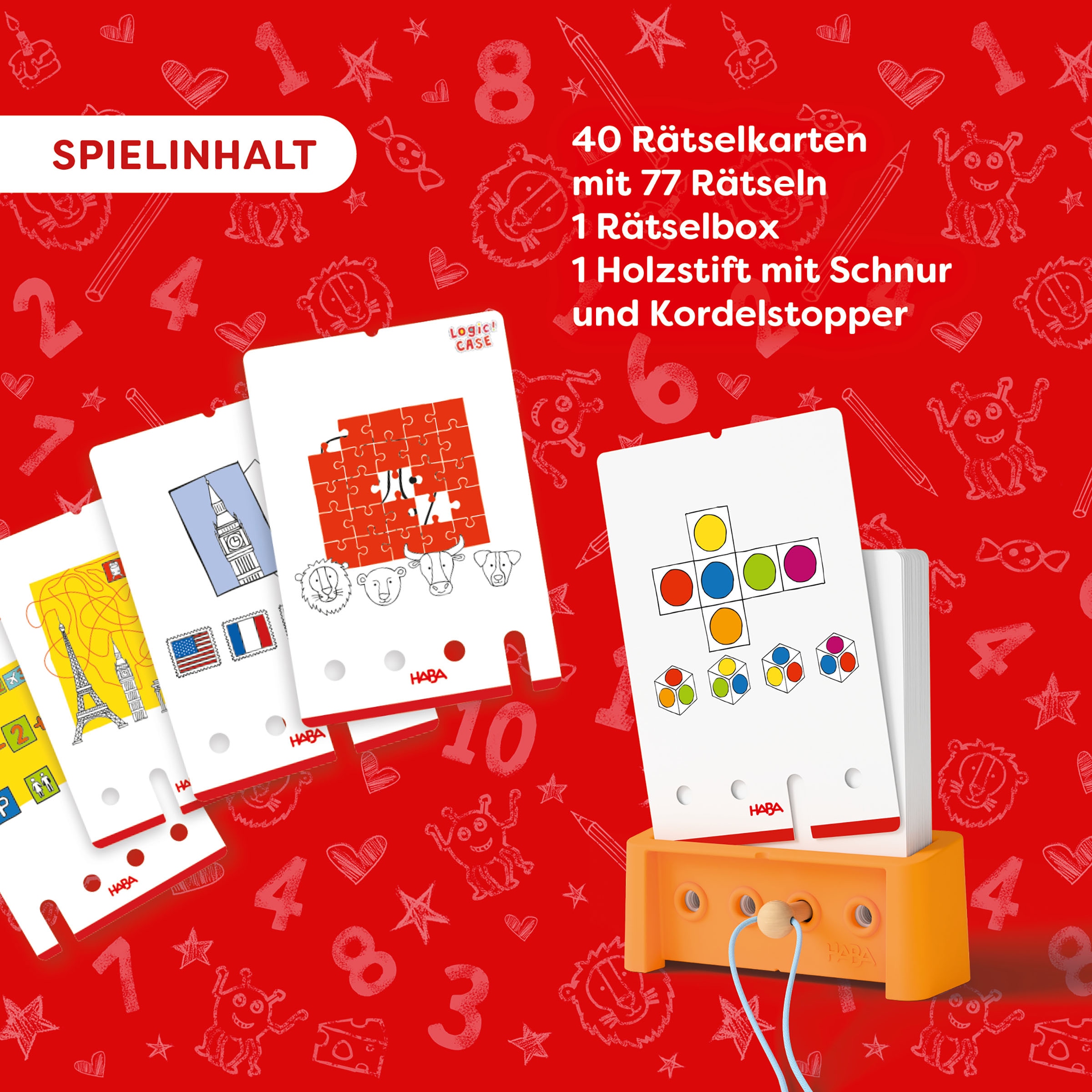 Haba Spiel »LogicCASE Starter Set 7+, Solo Challenge«