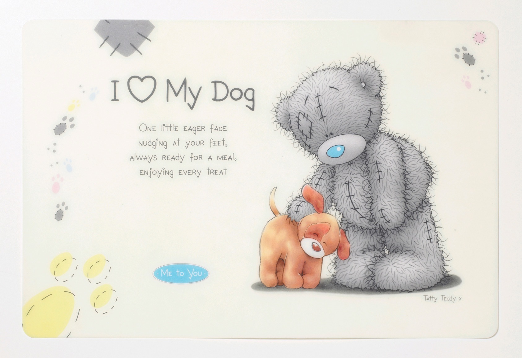 3. Bild von HEIM Napf-Set »Me to You Dog 2«, 2 x 400 ml, Ø 18 cm, mit Unterlage