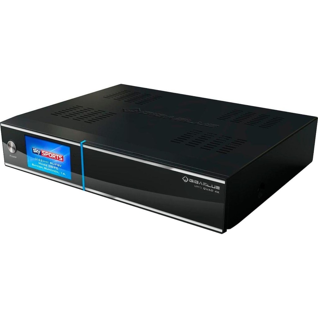 Gigablue SAT-Receiver »UltraHD (UHD) 4K Multifunktions LINUX Receiver«, (LAN (Ethernet) EPG (elektronische Programmzeitschrift)-USB PVR Ready)