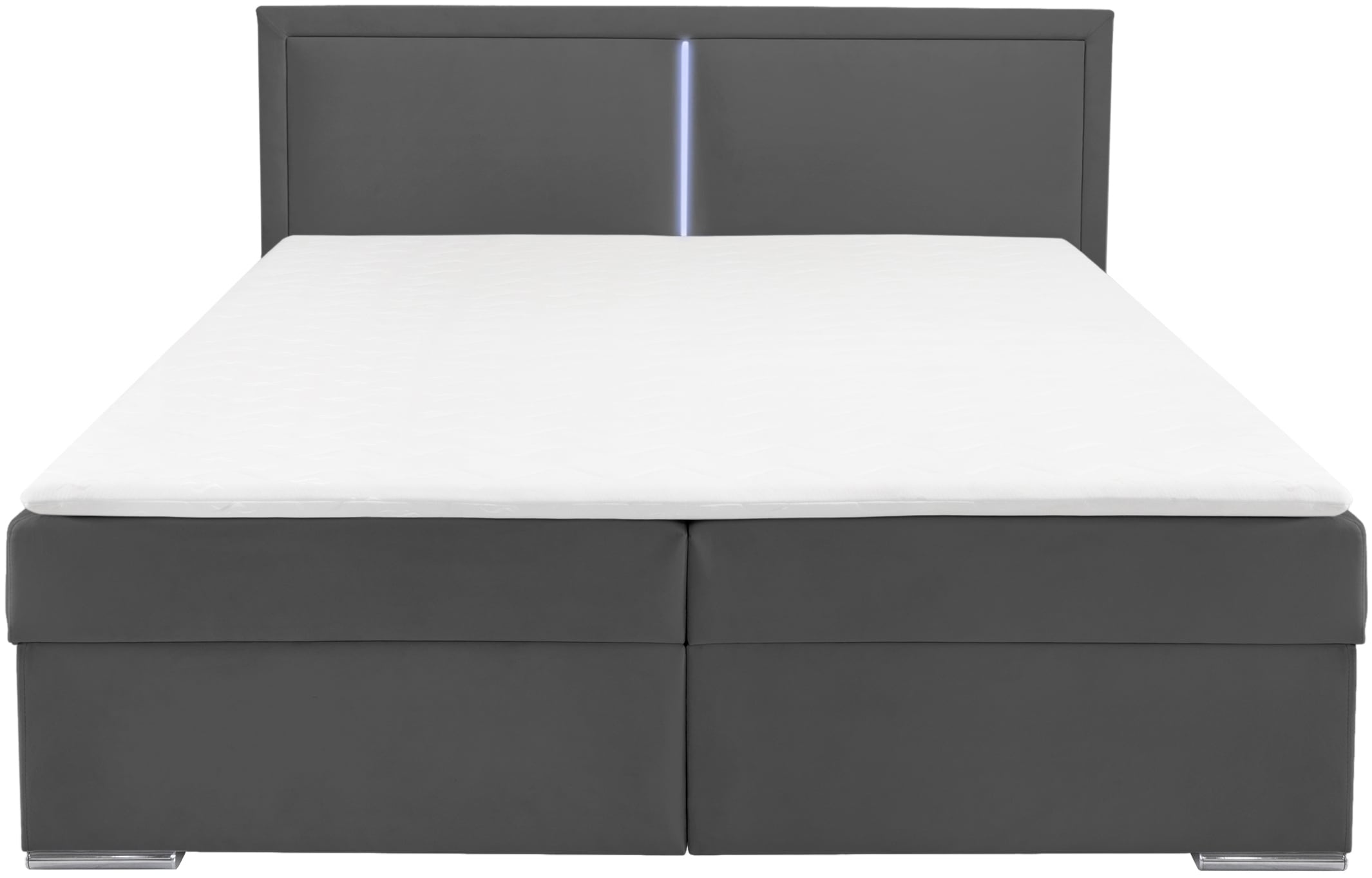 COLLECTION AB Boxbett »Athena«, Inkl. LED-Beleuchtung, Topper und Stauraum
