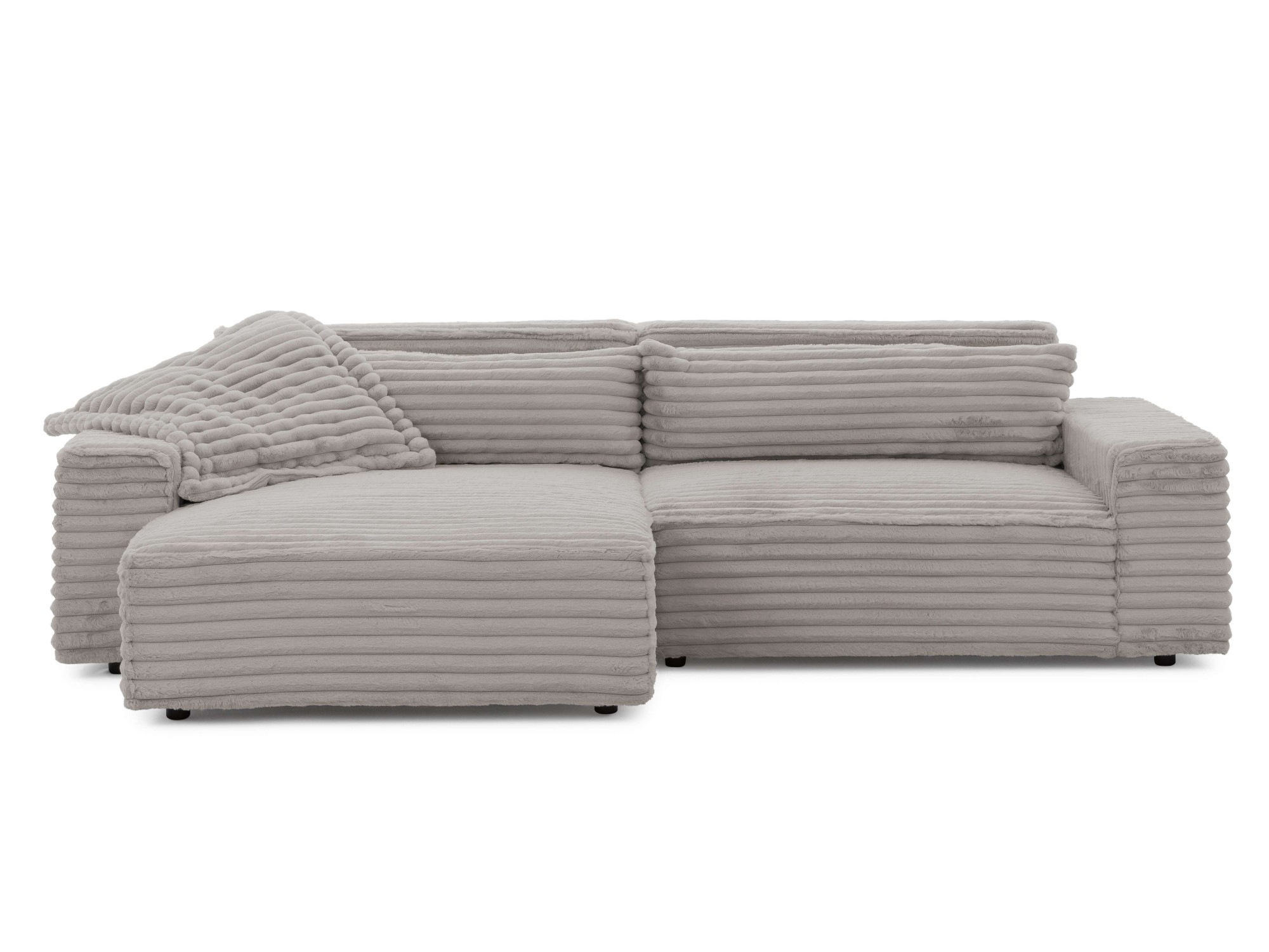 OTTO home Ecksofa »KINLEE Design-Sofa mit Recamiere rechts/links, Maße B/T/ günstig online kaufen