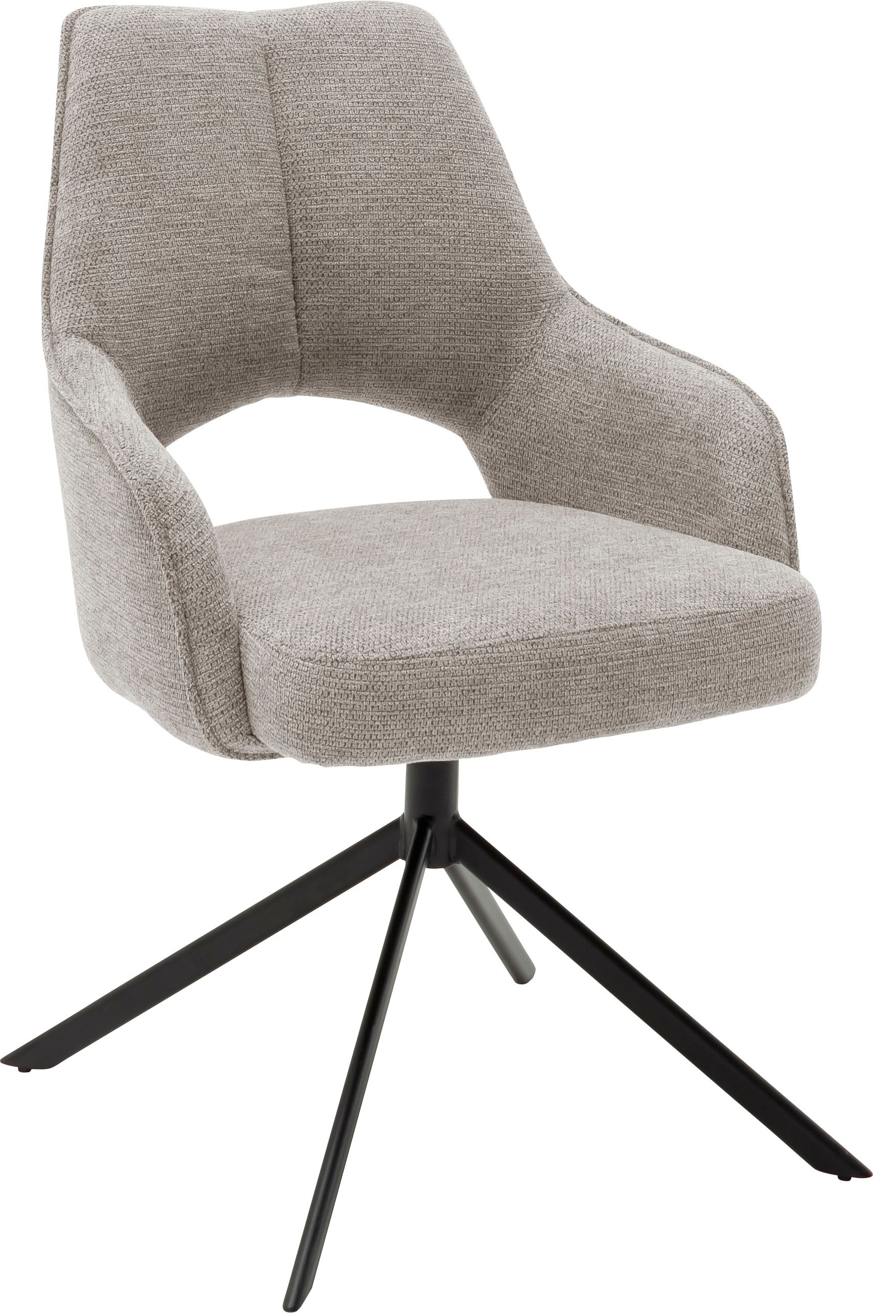 MCA furniture Armlehnstuhl »Bangor«, 2 St., Stoffbezug, 180° drehbar mit  Nivellierung, Stuhl belastbar bis 120 Kg online kaufen