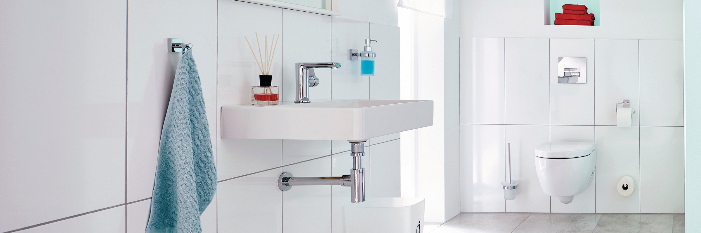 tesa Toilettenpapierhalter »EKKRO Ersatzrollenhalter ohne Bohren - 5 cm : 1 günstig online kaufen