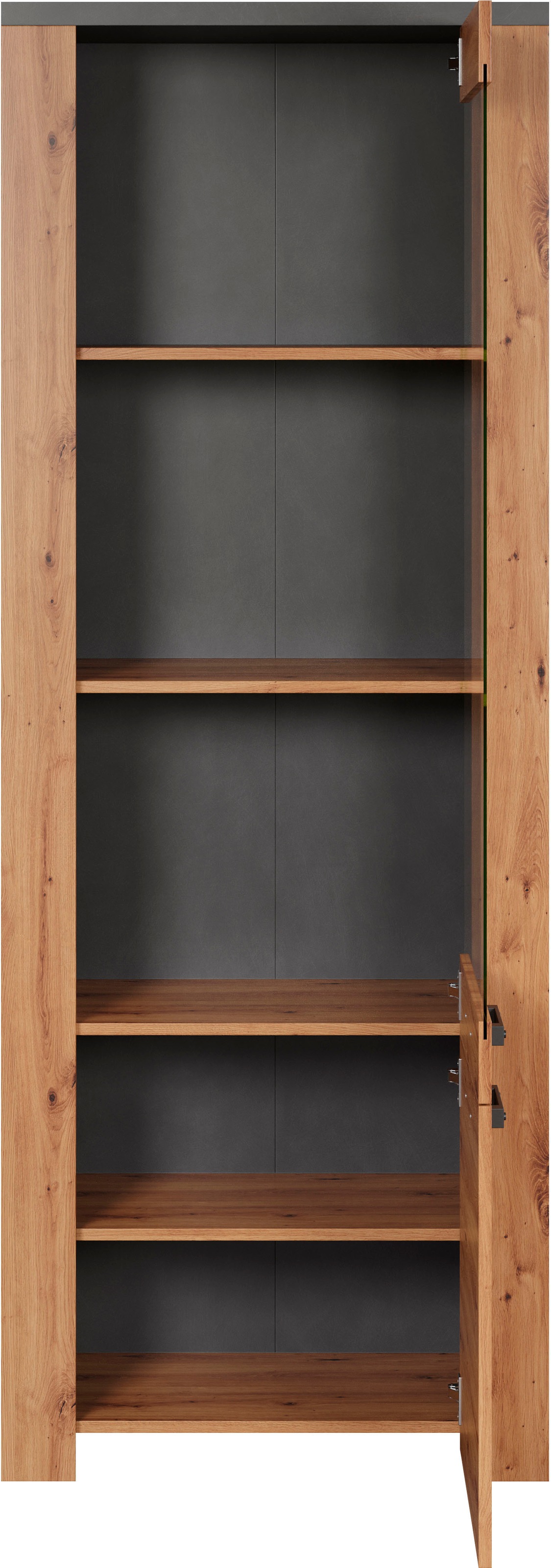 Home affaire Vitrine »Ambres«, (1 St.), mit Glastür, Breite 73 cm, Türanschlag links oder rechts