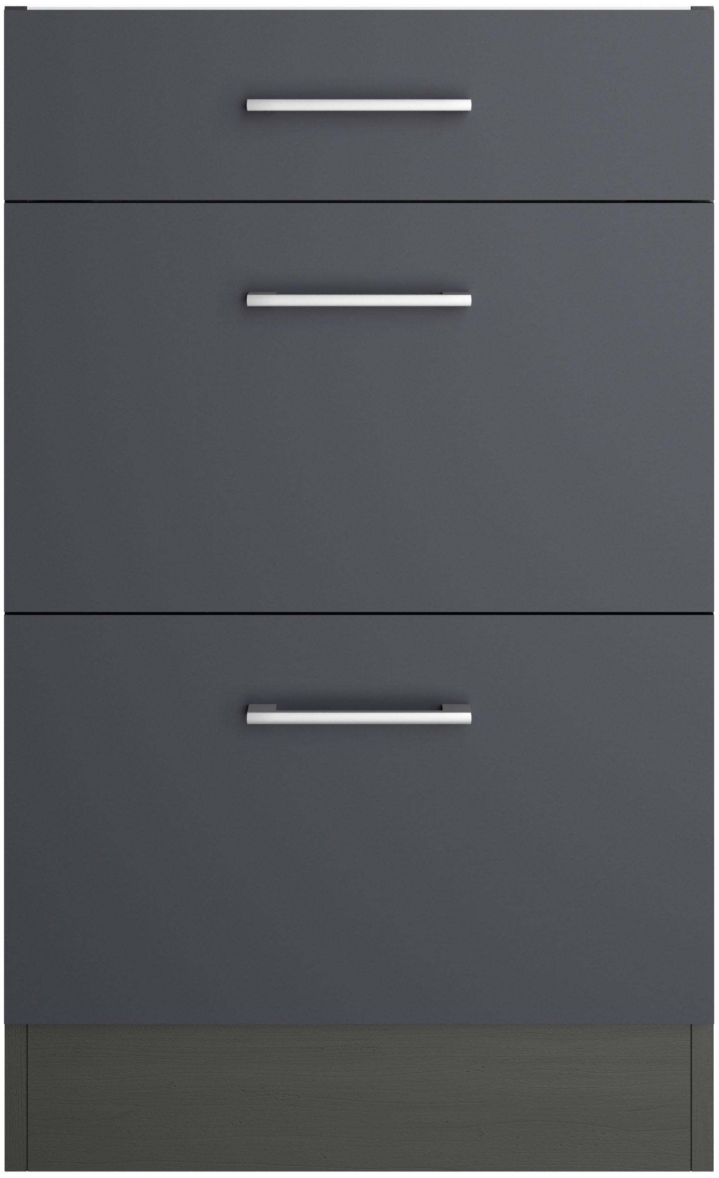 KOCHSTATION Unterschrank »KS-Milan« Auszugschrank 50 cm, matte oder hochglänzende Fronten