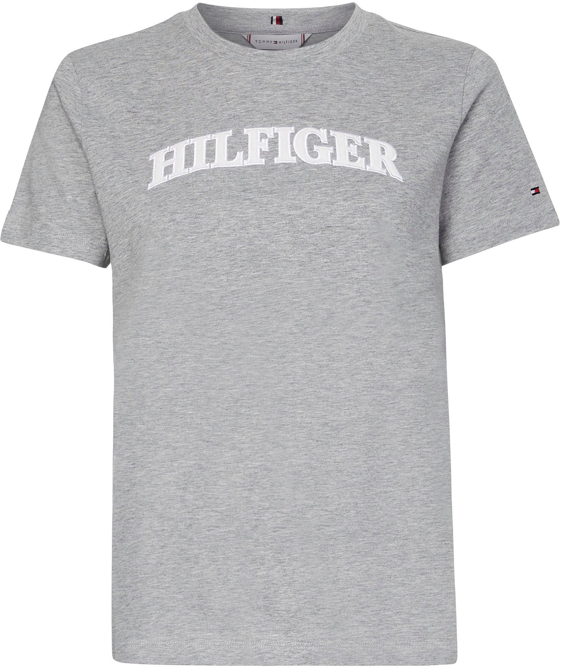 Tommy Hilfiger T-Shirt »REG TONAL HILFIGER C-NK SS«, mit Tommy Hilfiger Markenlabel