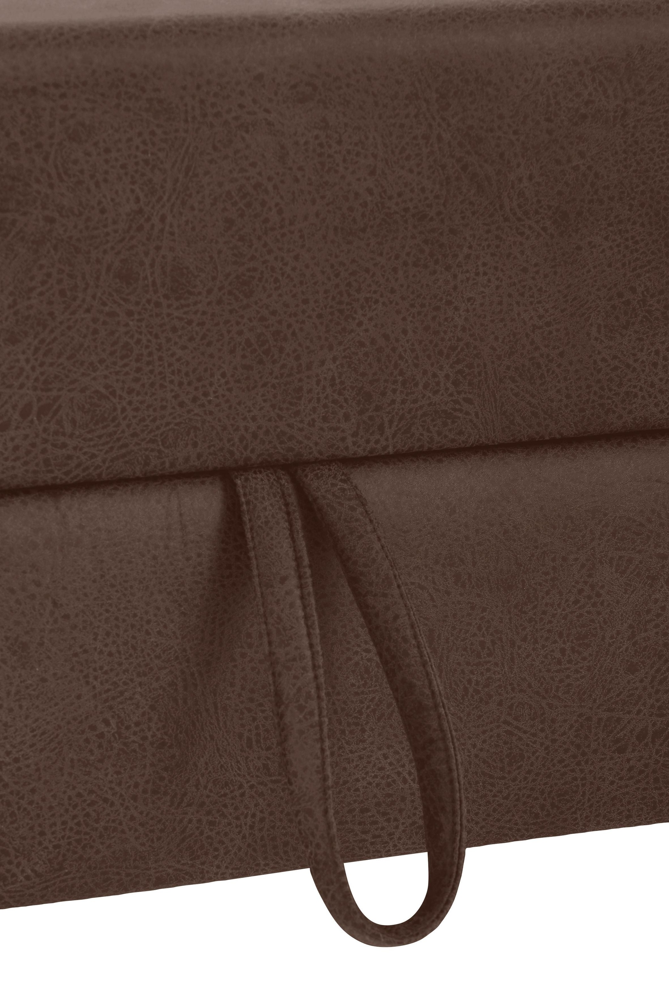 Home affaire Ecksofa »Palmera L-Form«, Federkern, wahlweise mit Bettfunktion und mit/ohne Stauraum