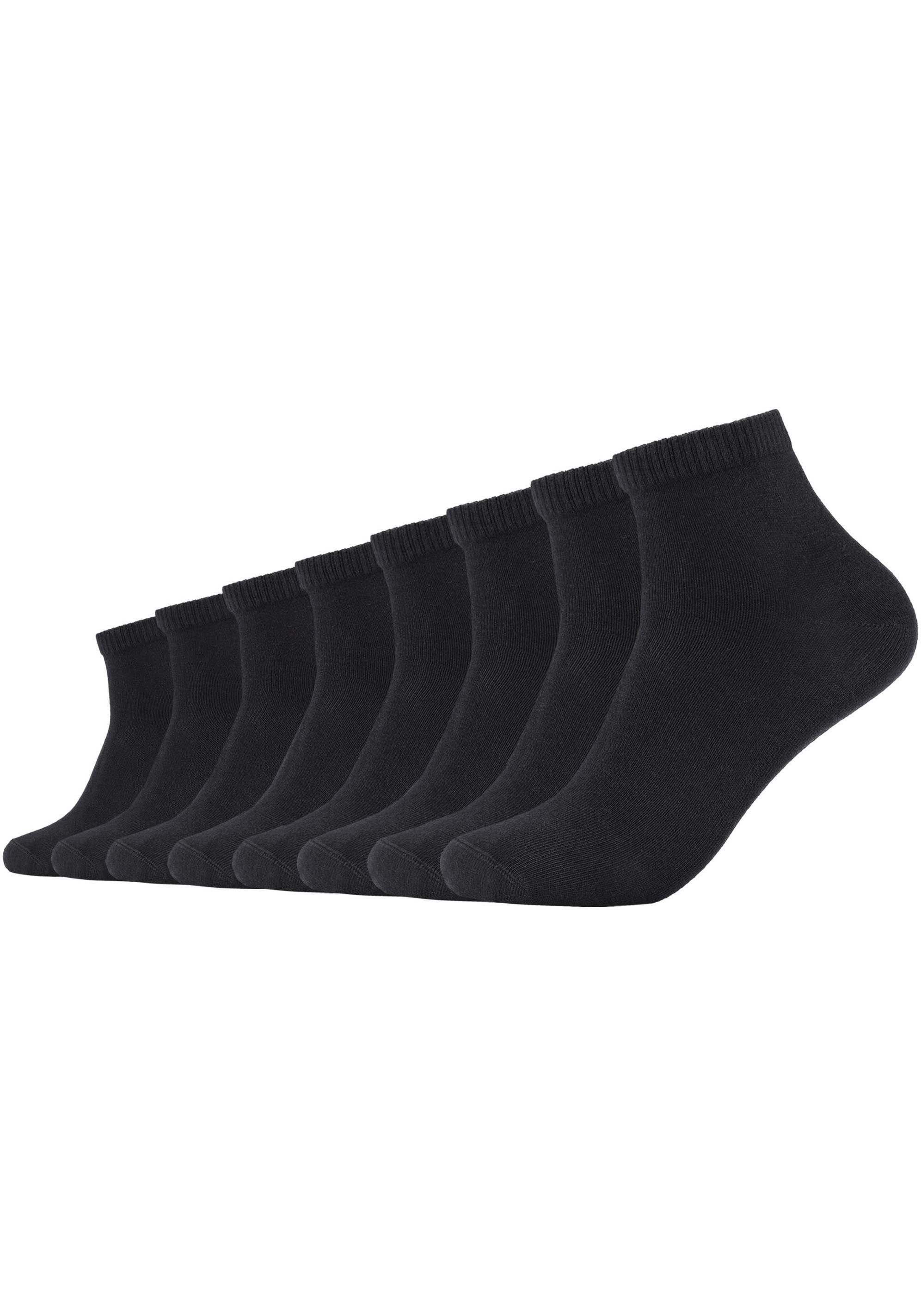s.Oliver Kurzsocken »essentials«, (8 Paar), mit pflegeleichtem Materialmix