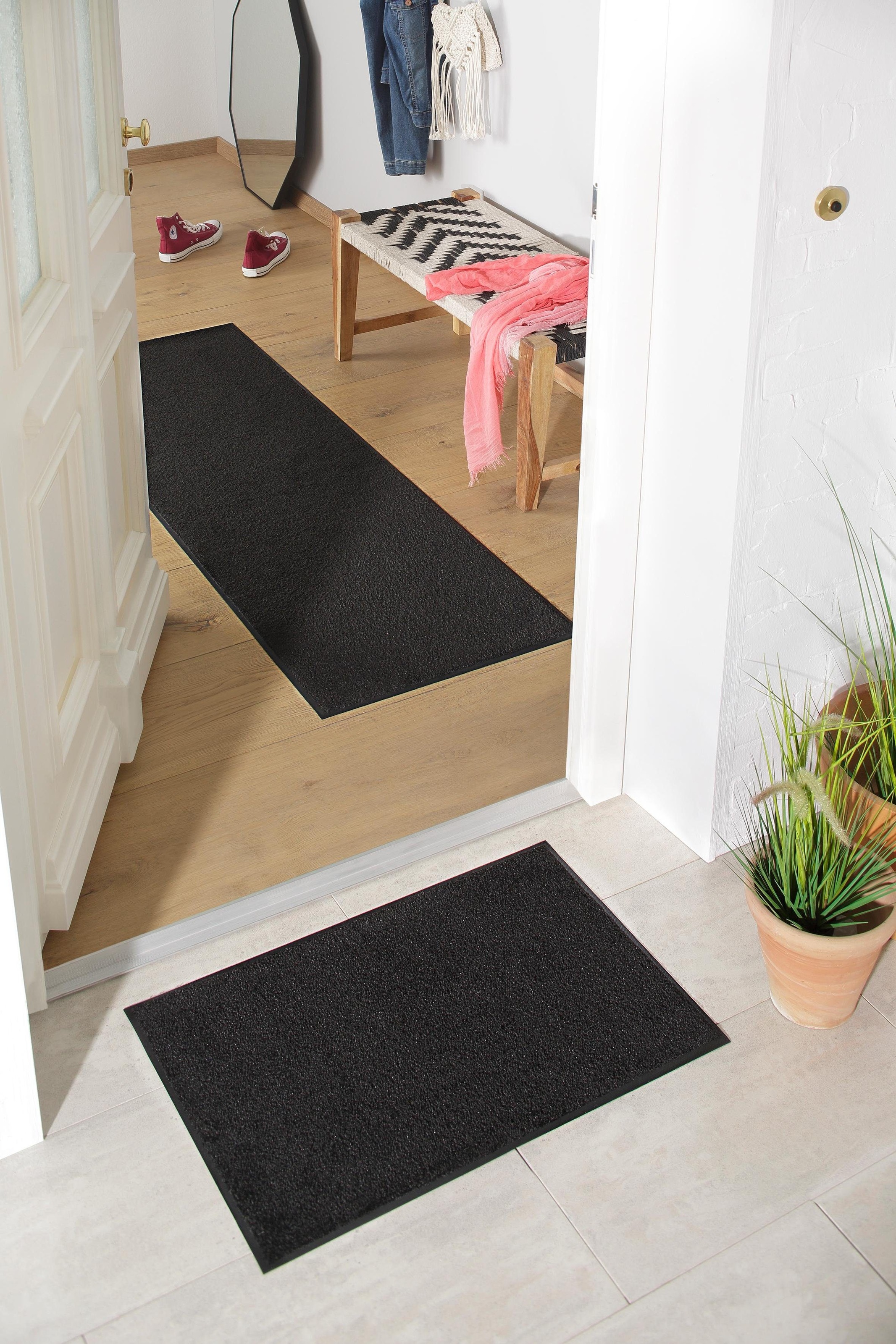 my home Läufer »Lavea«, rechteckig, 9 mm Höhe, Läufer, Teppichläufer, Brück günstig online kaufen
