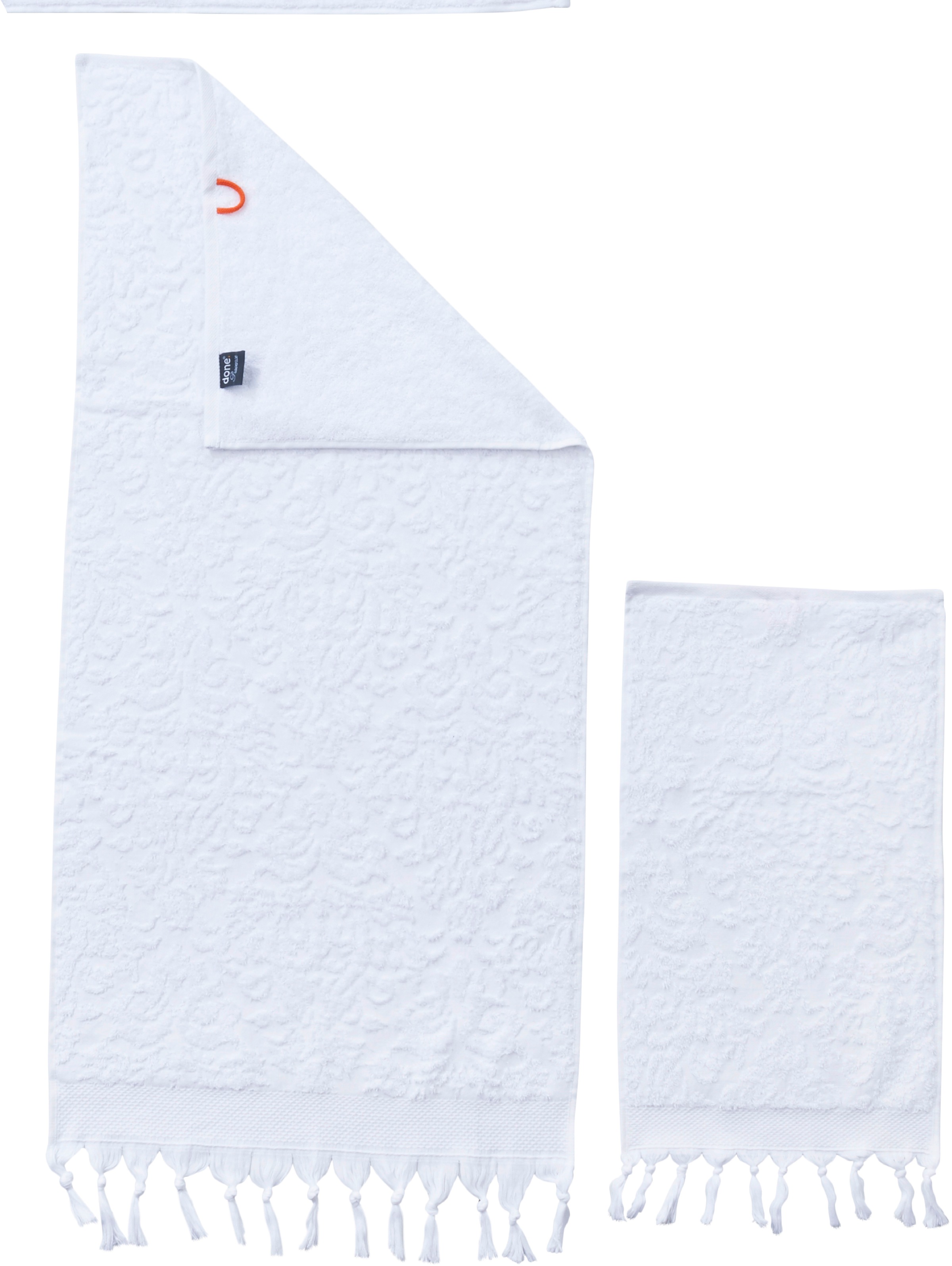 done.® Handtuch Set »Provence Ornaments 2 Gästetücher (30x50 cm), 2 Handtüc günstig online kaufen