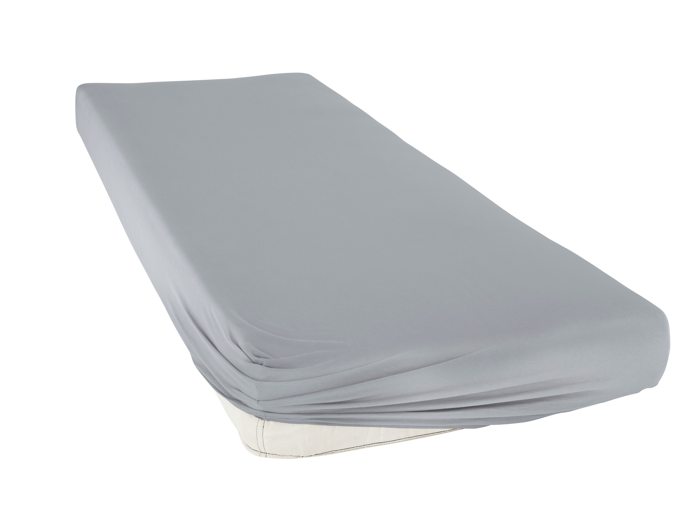 bellana Spannbettlaken "Jersey-Elasthan Aqua in Gr. 90x200, 140x200 oder 18 günstig online kaufen