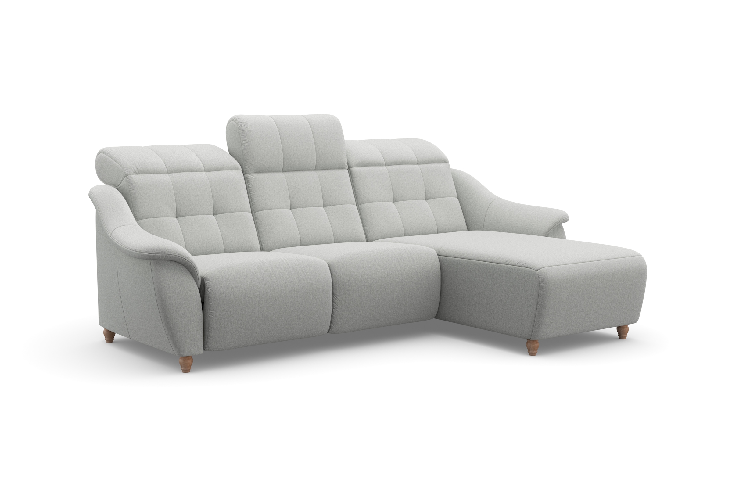 Home affaire Ecksofa »Boston L-Form«, (2 St.), Kopfteilverstellung an jeder Sitzfläche, wahlweise Relaxfunktion