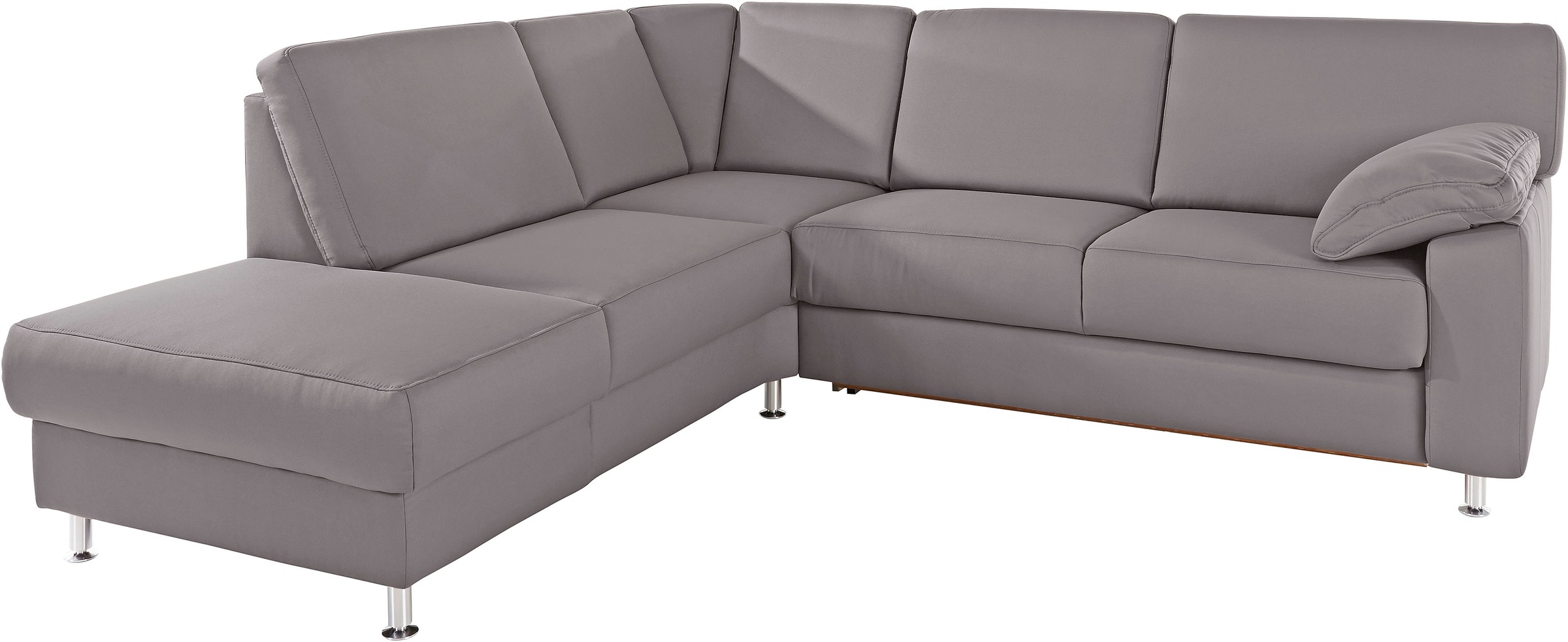 sit&more Ecksofa »Belfort L-Form«, wahlweise mit Vorziehsitz und Bettkasten