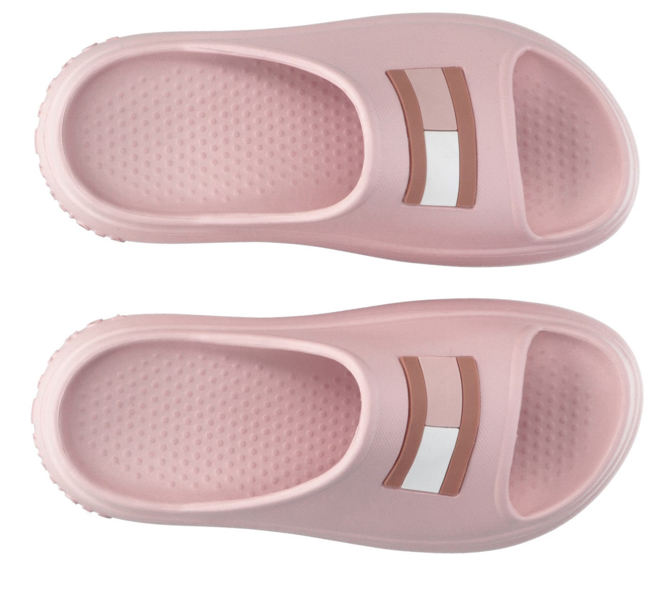 Tommy Hilfiger Badepantolette »FOAM SLIDE«, Sommerschuh, Schlappen, Badeschuh, Poolslides in modischer Optik