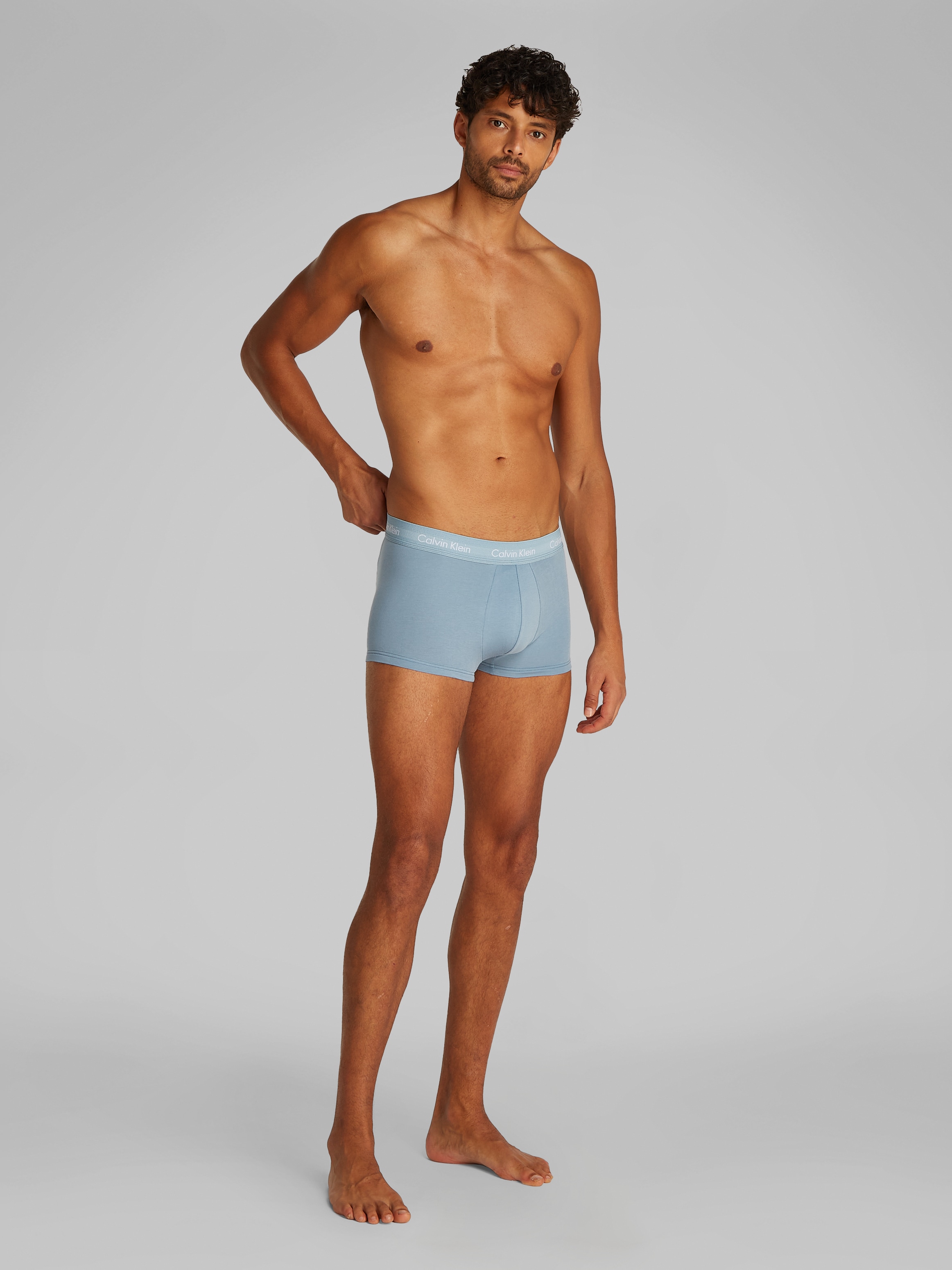 Calvin Klein Underwear Trunk »LOW RISE TRUNK 3PK«, (Packung, 3 St., 3er-Pack), mit Logoschriftzügen
