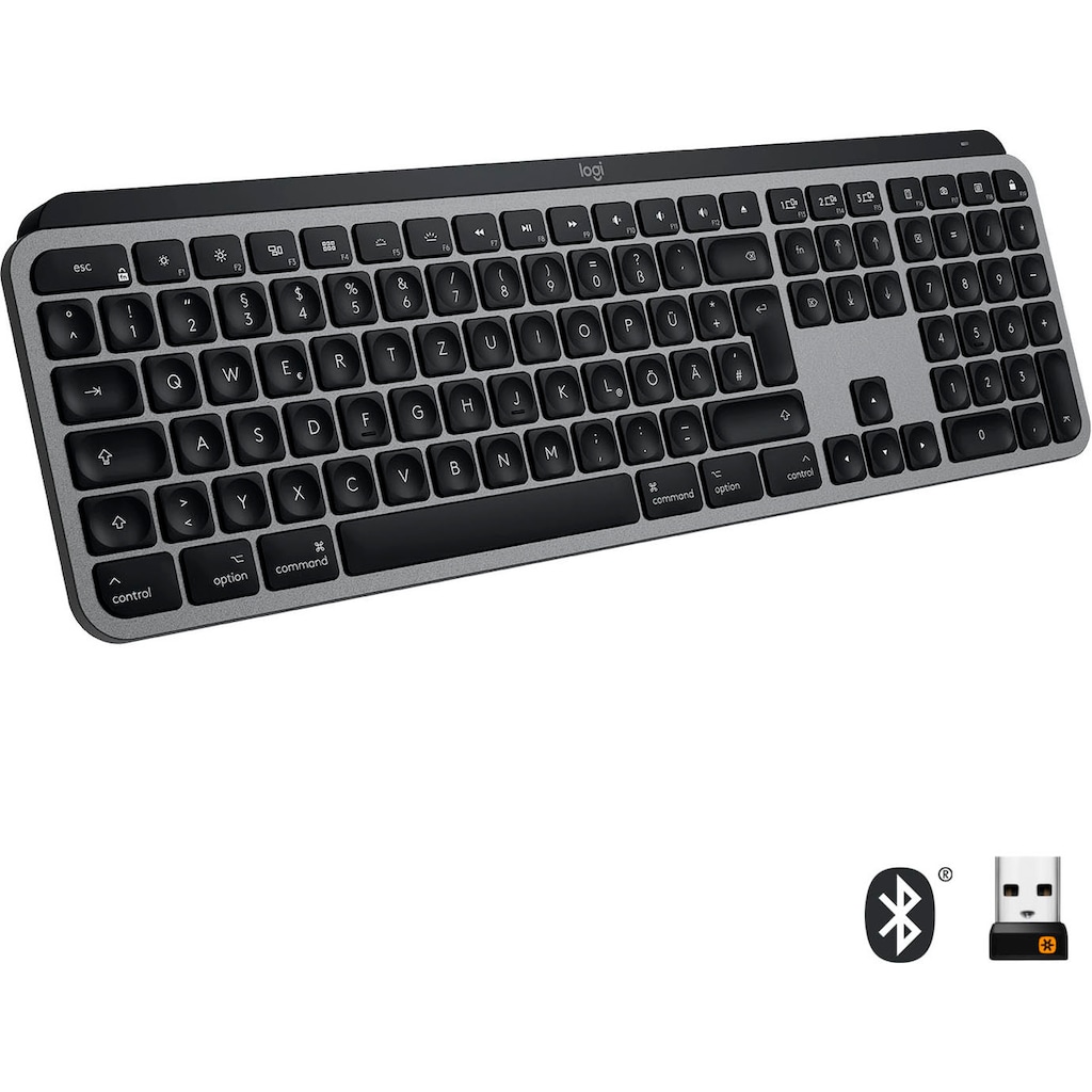 Logitech Apple-Tastatur »MX Keys für Mac«, (USB-Anschluss)