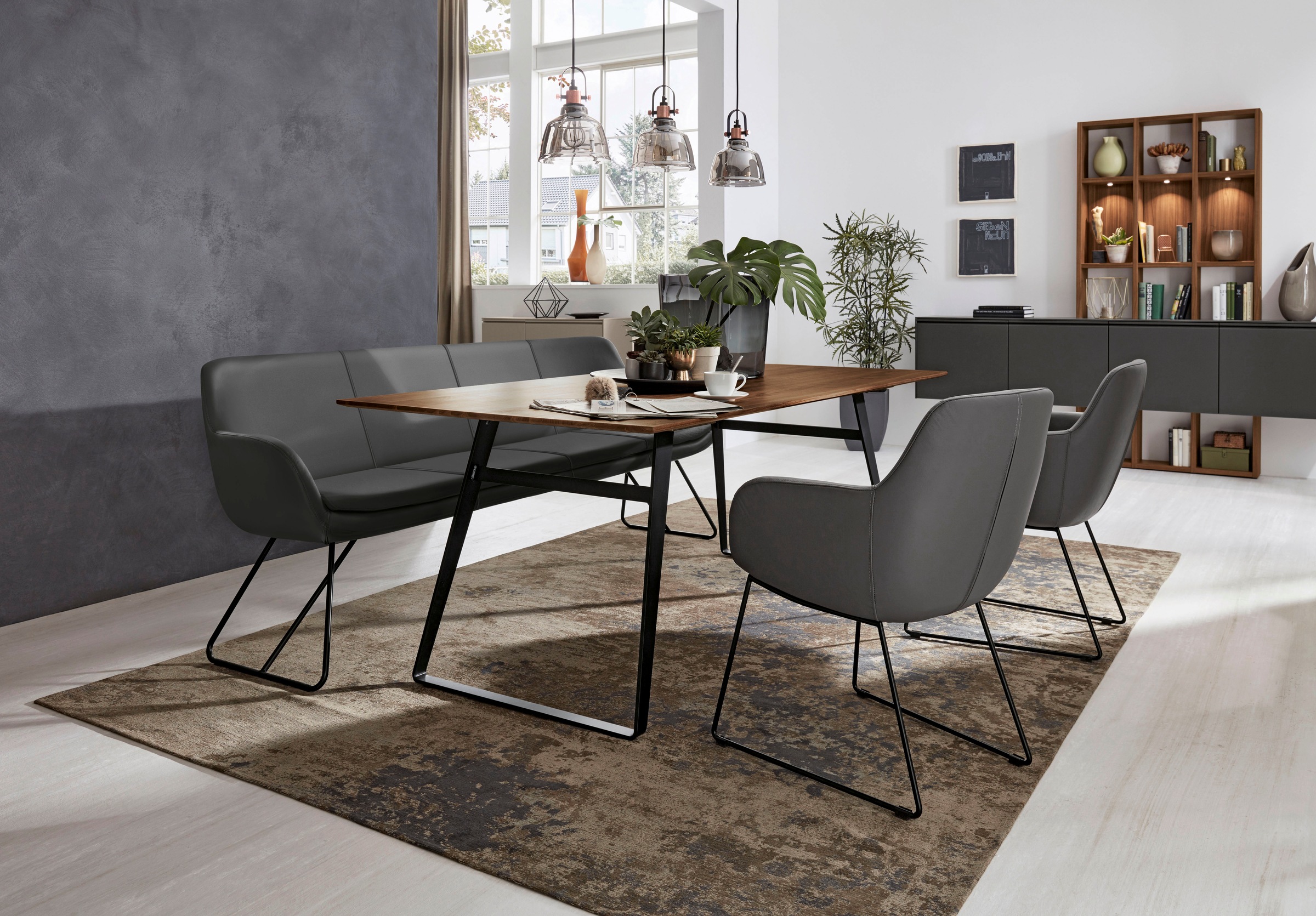 Musterring Essbank "Tavia" Schlittengestell in drei Ausführungen, Breite 18 günstig online kaufen