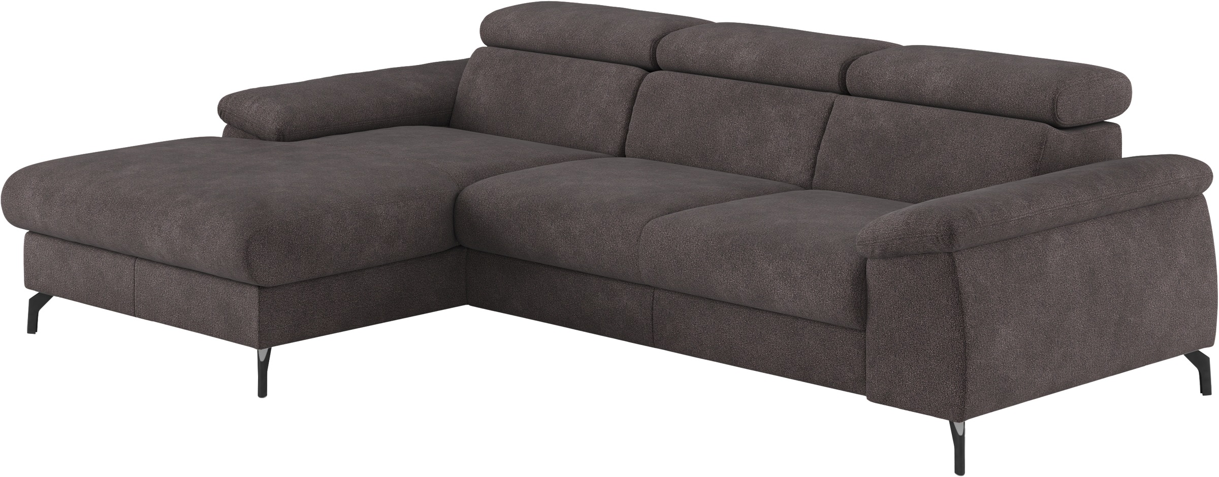 COTTA Ecksofa "Kitty L-Form", mit Kopfteilverstellung, wahlweise mit Bettfu günstig online kaufen
