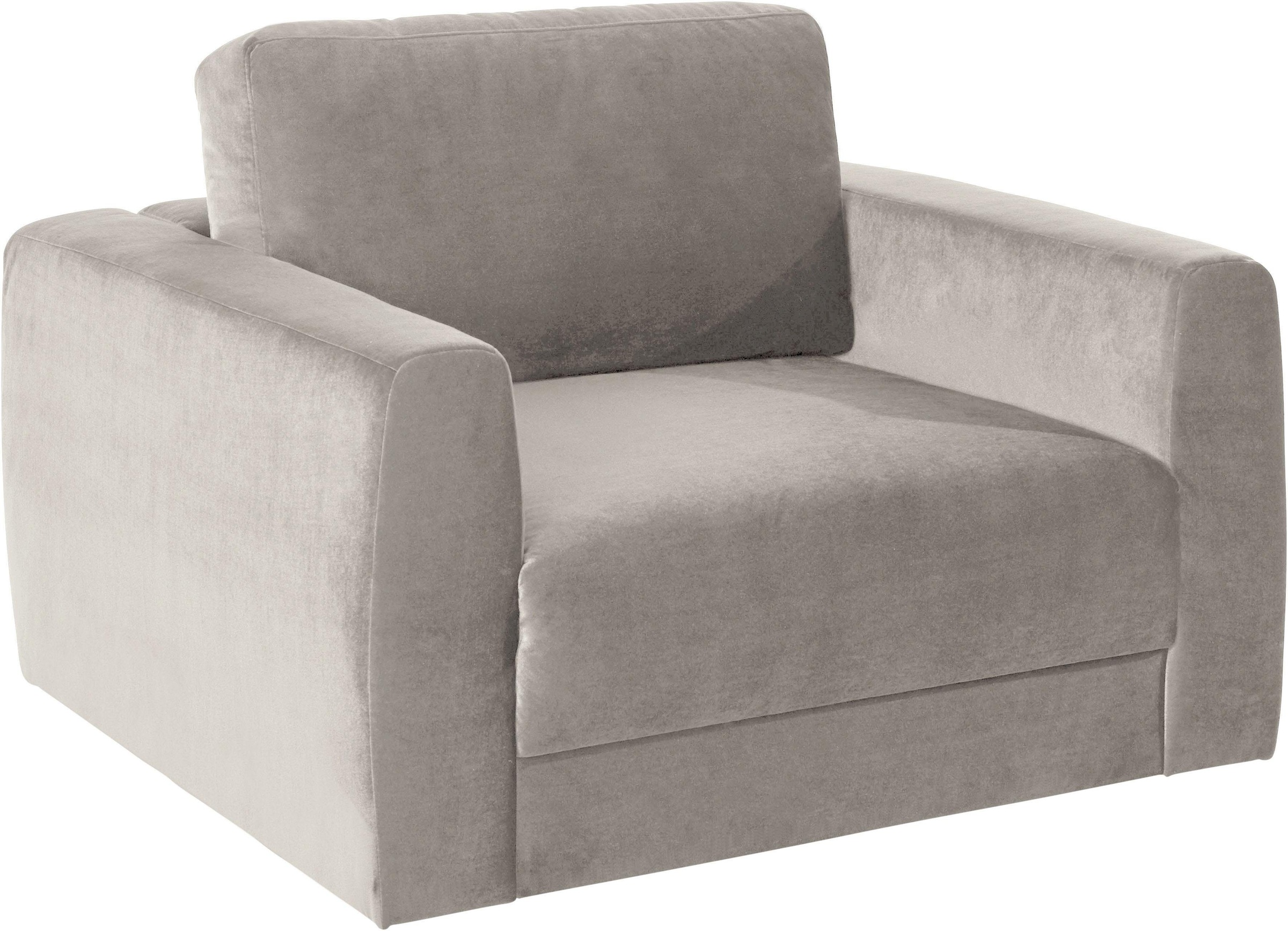 Home affaire Sessel »Hobro Loungesessel« in 3 Bezugsqualitäten in vielen Fa günstig online kaufen