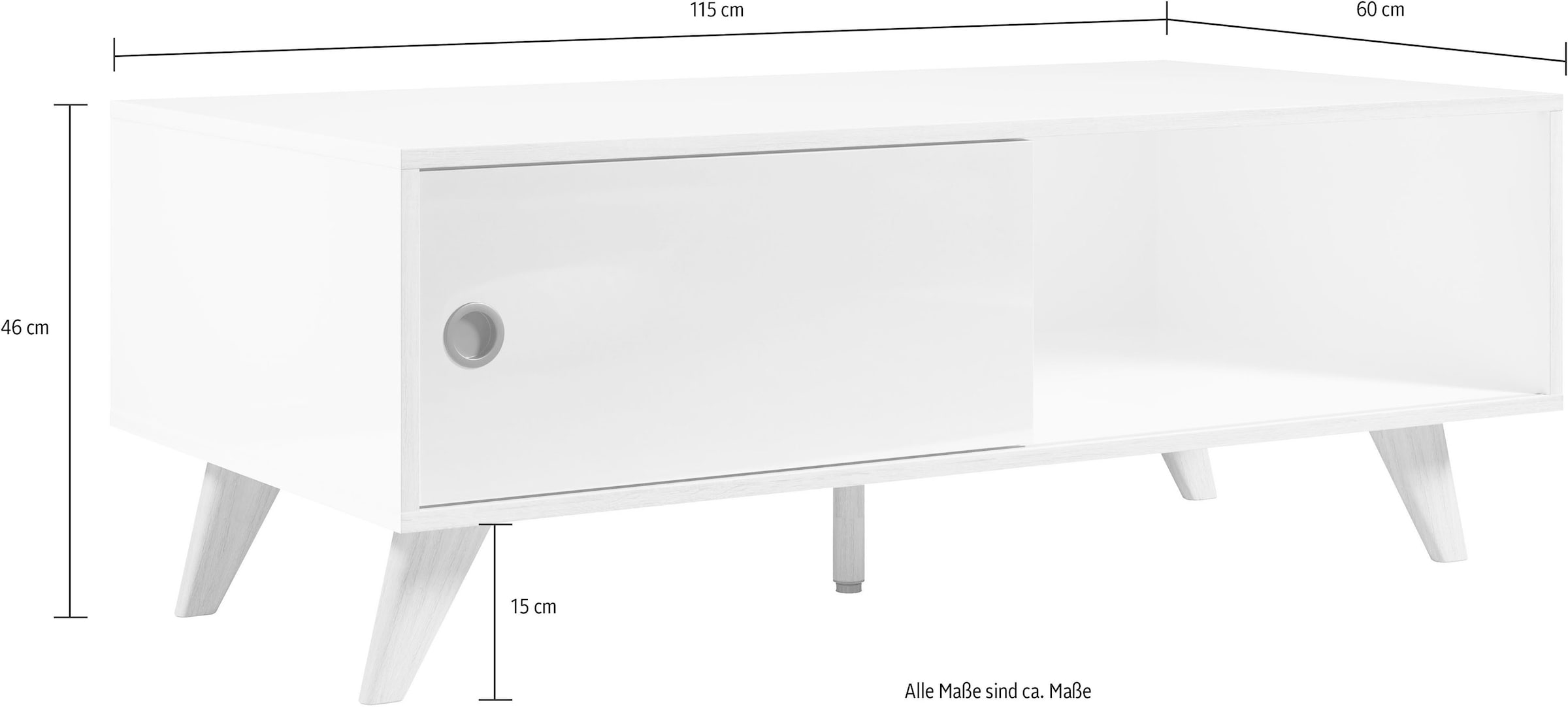 INTER-FURN Couchtisch »Adelaide«, (1 St.), Modernes Design