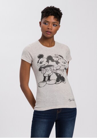 KangaROOS Kurzarmshirt »Mickey Maus«, mit Mickey & Minnie Mouse Motive-Druck - NEUE... kaufen