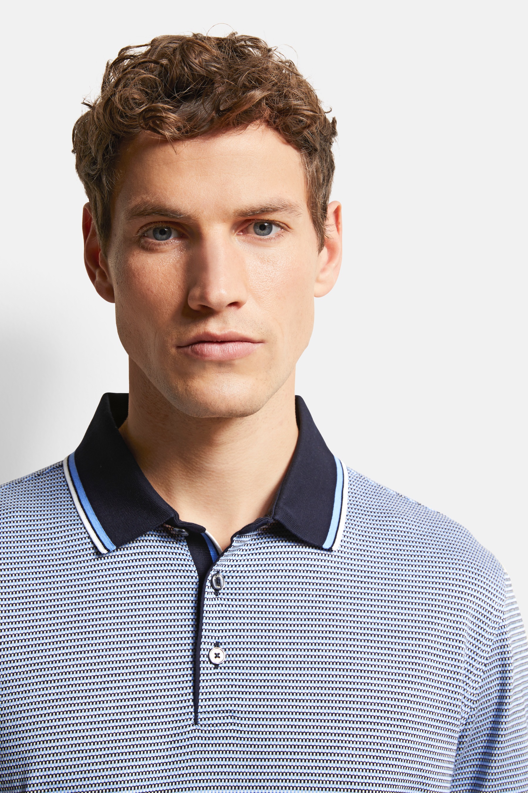 bugatti Poloshirt, mit 3-tone-Dessin