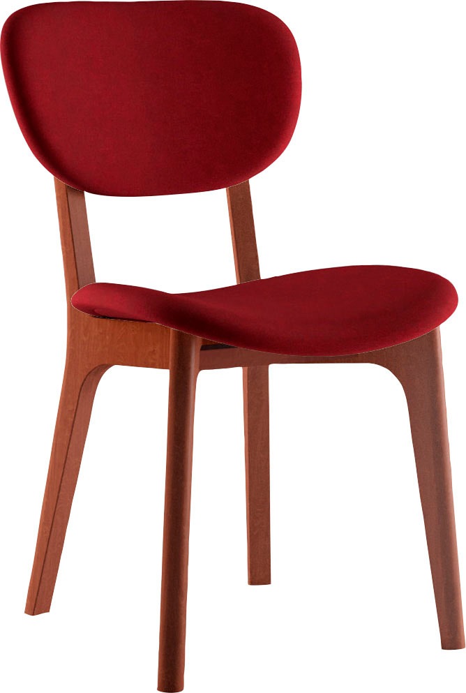 INOSIGN Stuhl »COZY Made in Italy« (Set) 2 Stk.Gestell in Buche, Kirsch- od günstig online kaufen