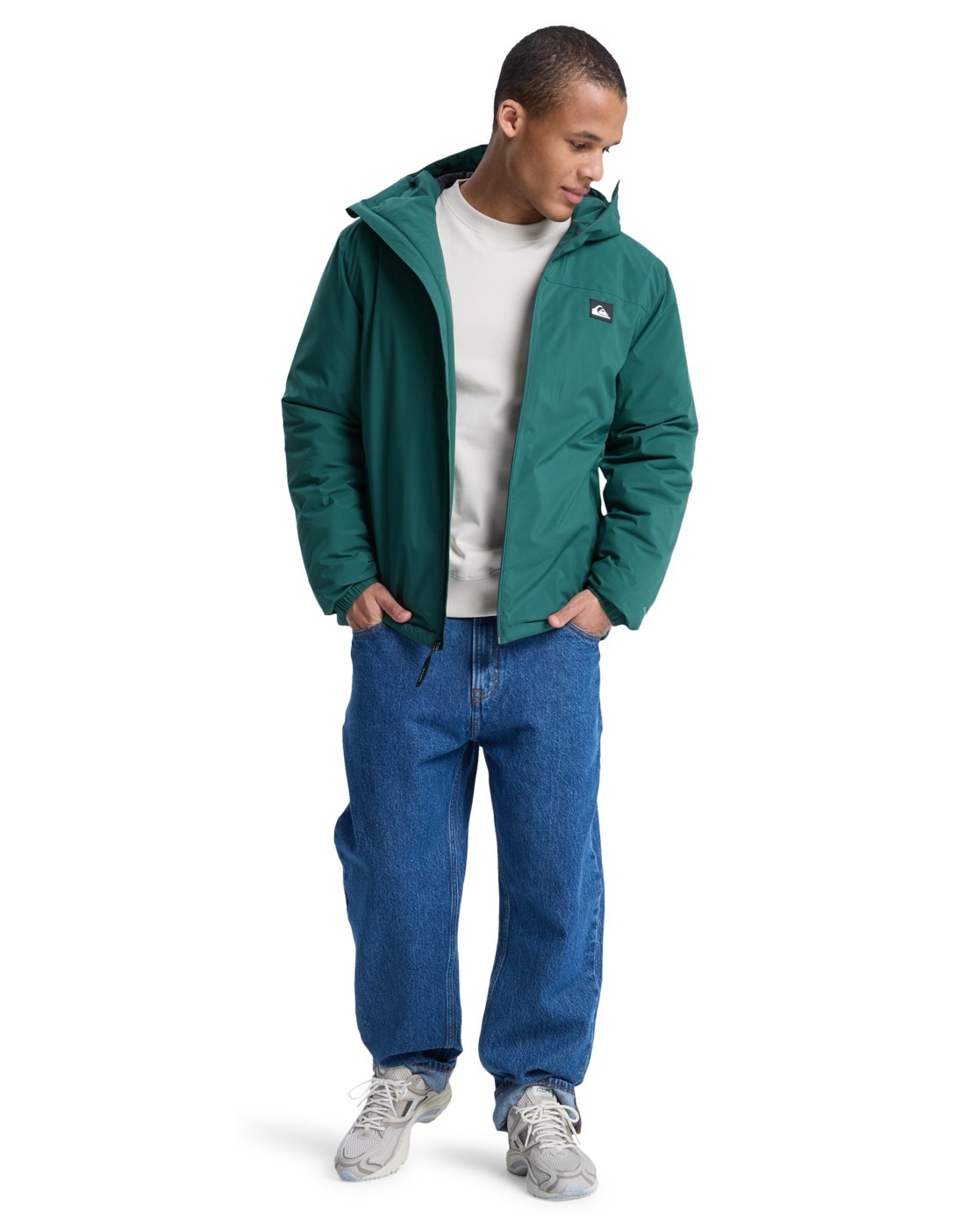 Quiksilver Regenjacke »Overcast 3K Insulated« mit Kapuze