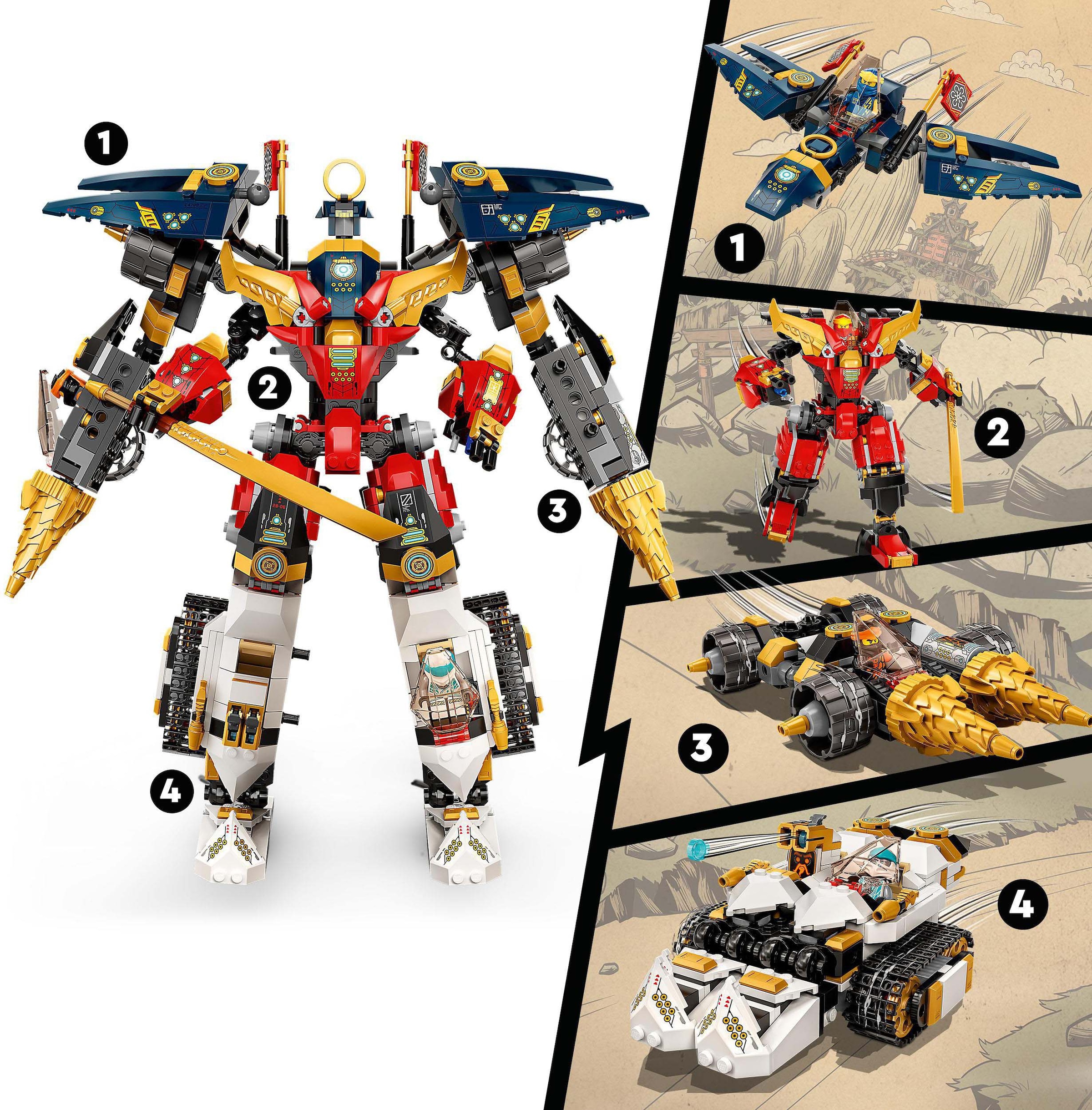 LEGO® Konstruktionsspielsteine »Ultrakombi-Ninja-Mech (71765), LEGO® NINJAGO®«, (1104 St.)