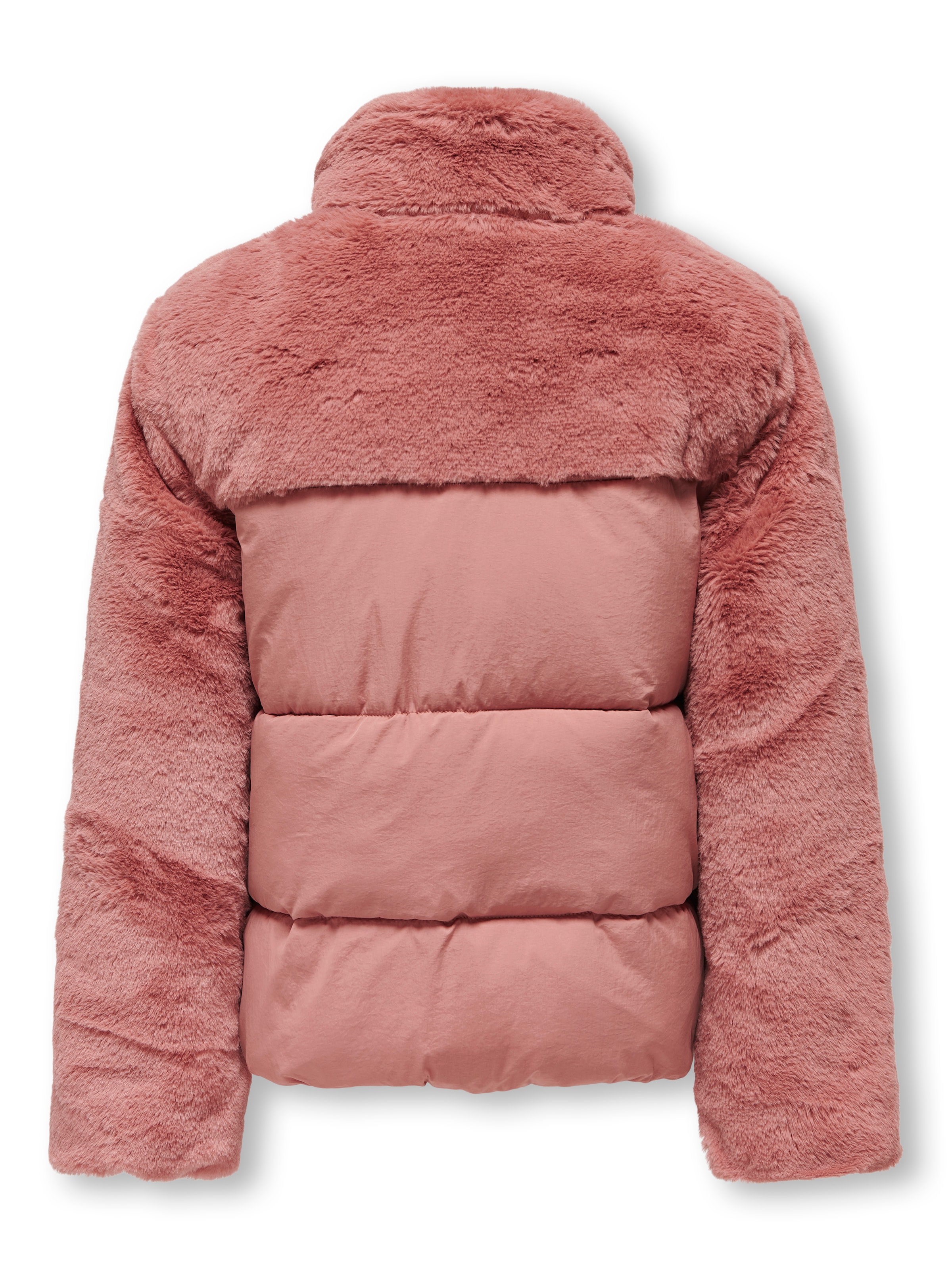 KIDS ONLY Steppjacke »KOGWANJA FUR PUFFER MIX COAT OTW«